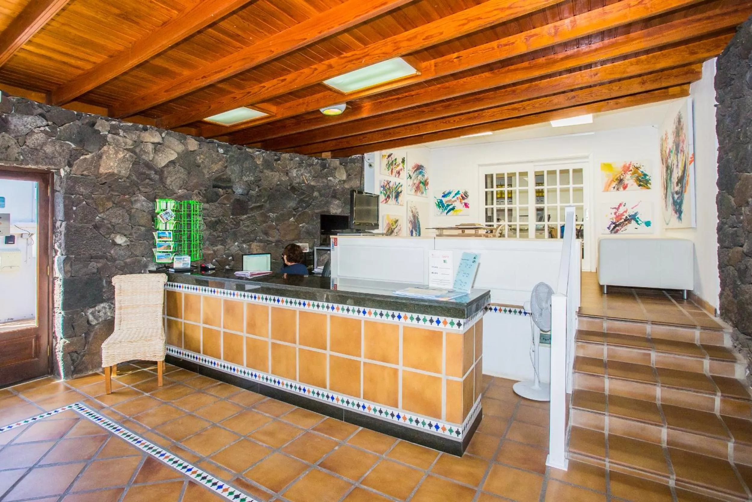 Lobby or reception in Los Tulipanes
