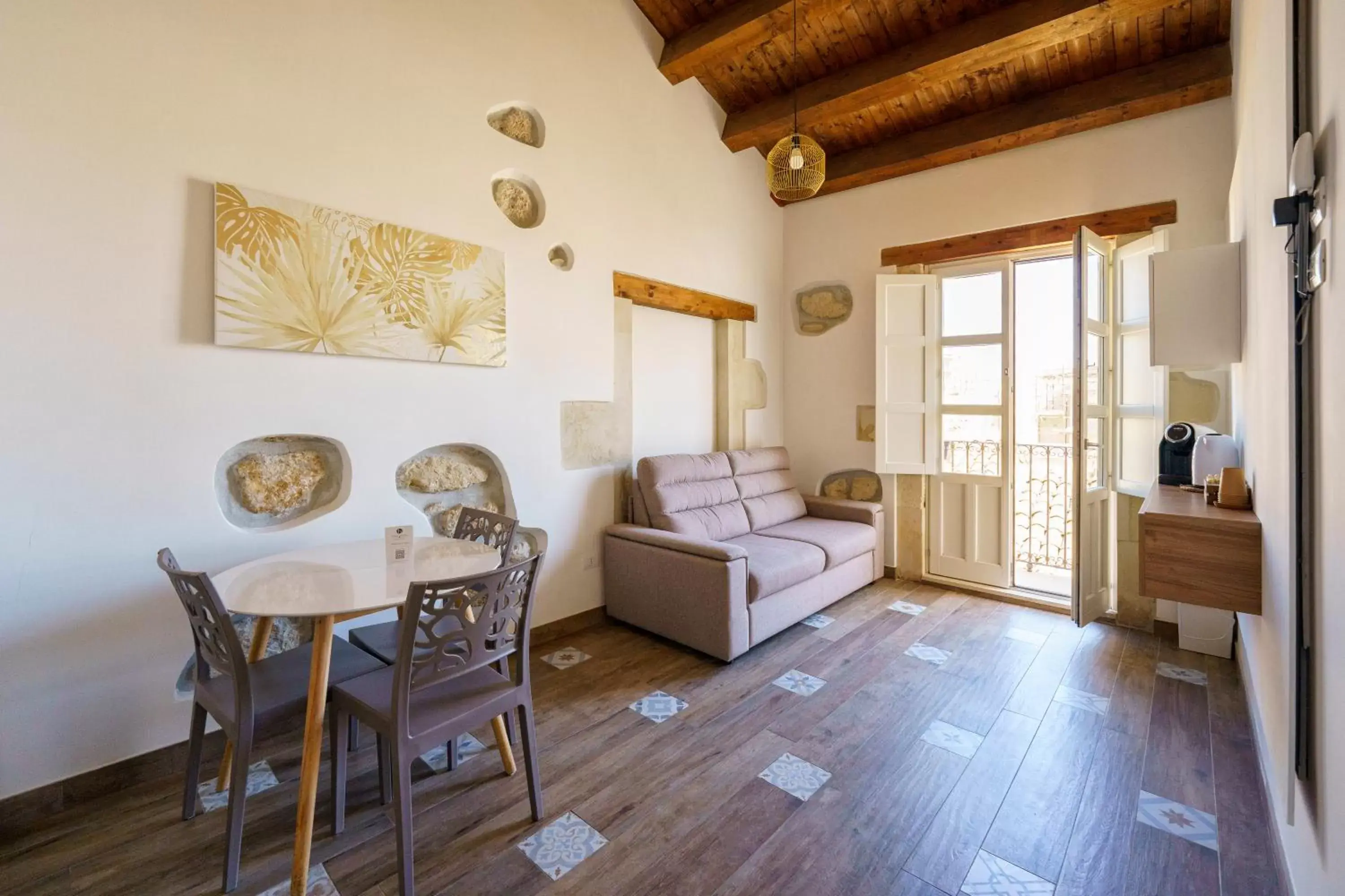 Living room, Dining Area in Ortigia Boutique Palace