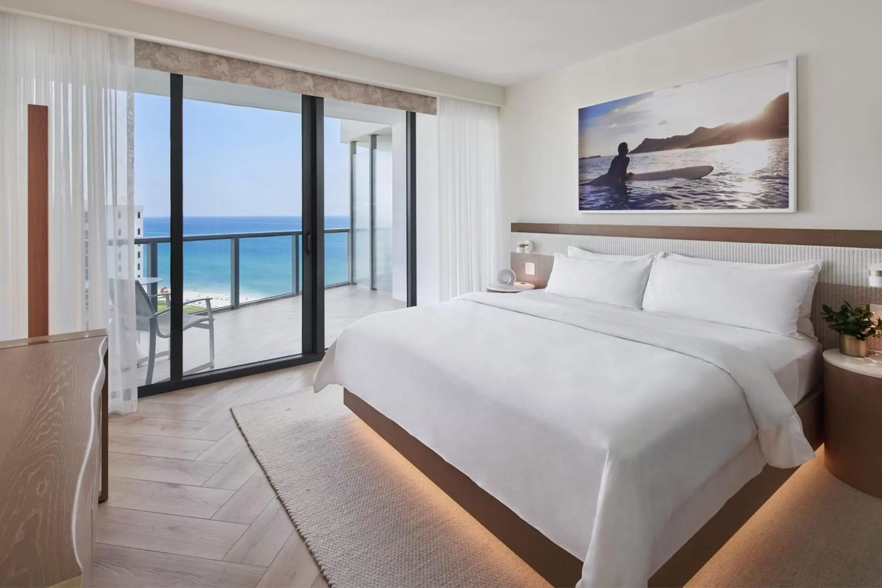 Sanctuary Two-Bedroom Suite with Ocean view/Balcony in W South Beach