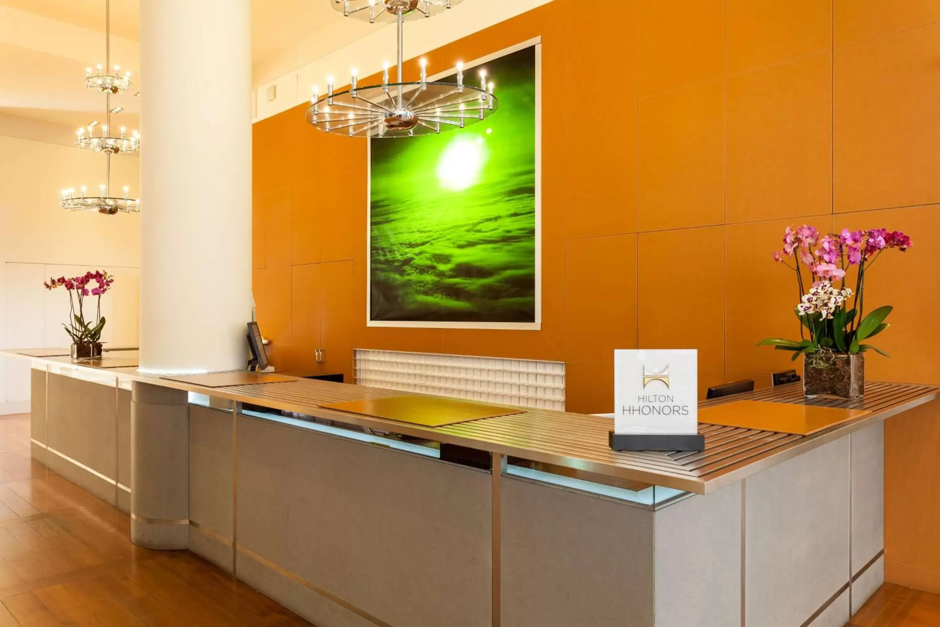 Lobby or reception, Lobby/Reception in Hilton Garden Inn Florence Novoli