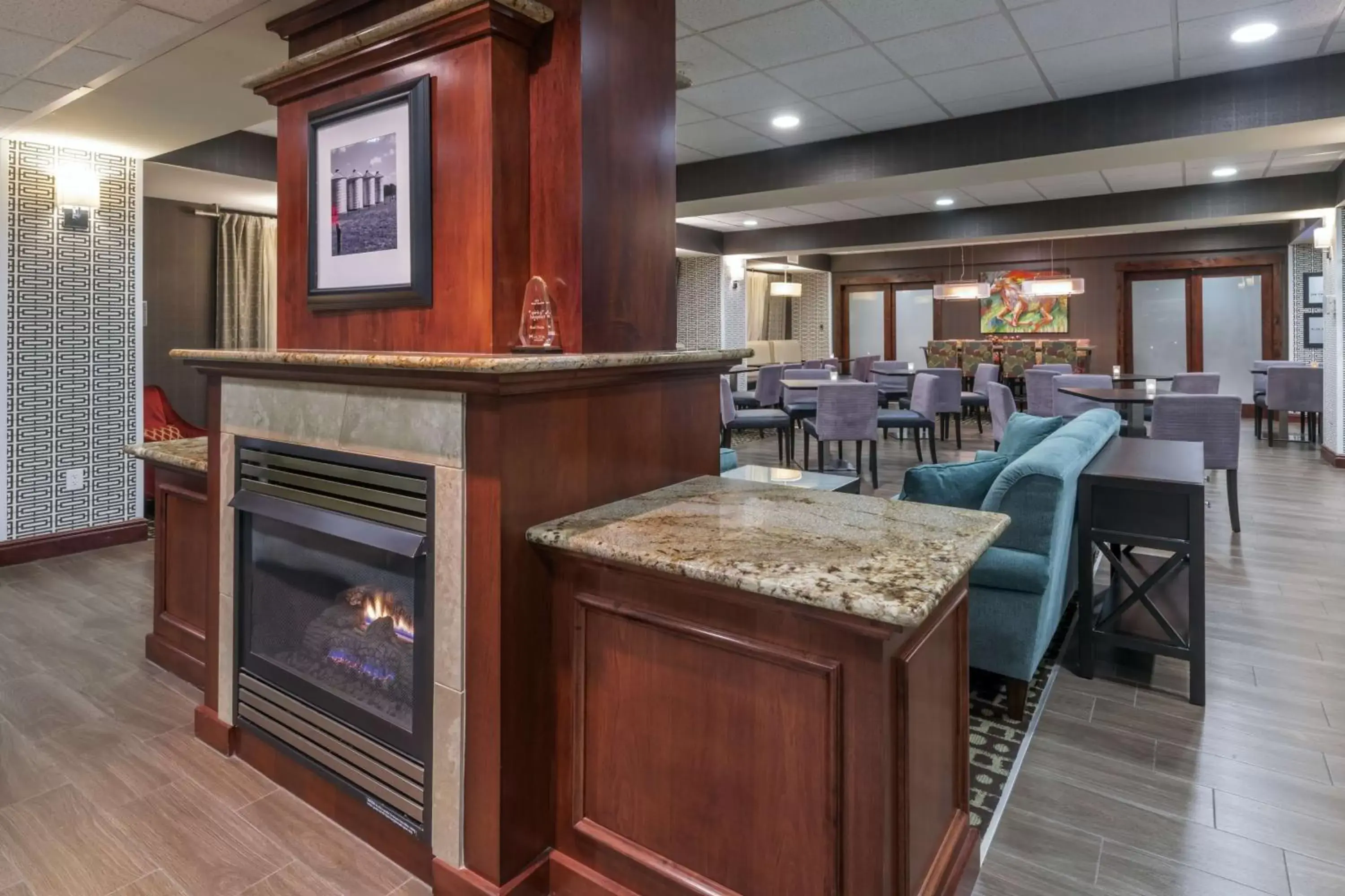 Lobby or reception in Hampton Inn Lehi-Thanksgiving Point Lobby or reception in Hampton Inn Lehi-Thanksgiving Point