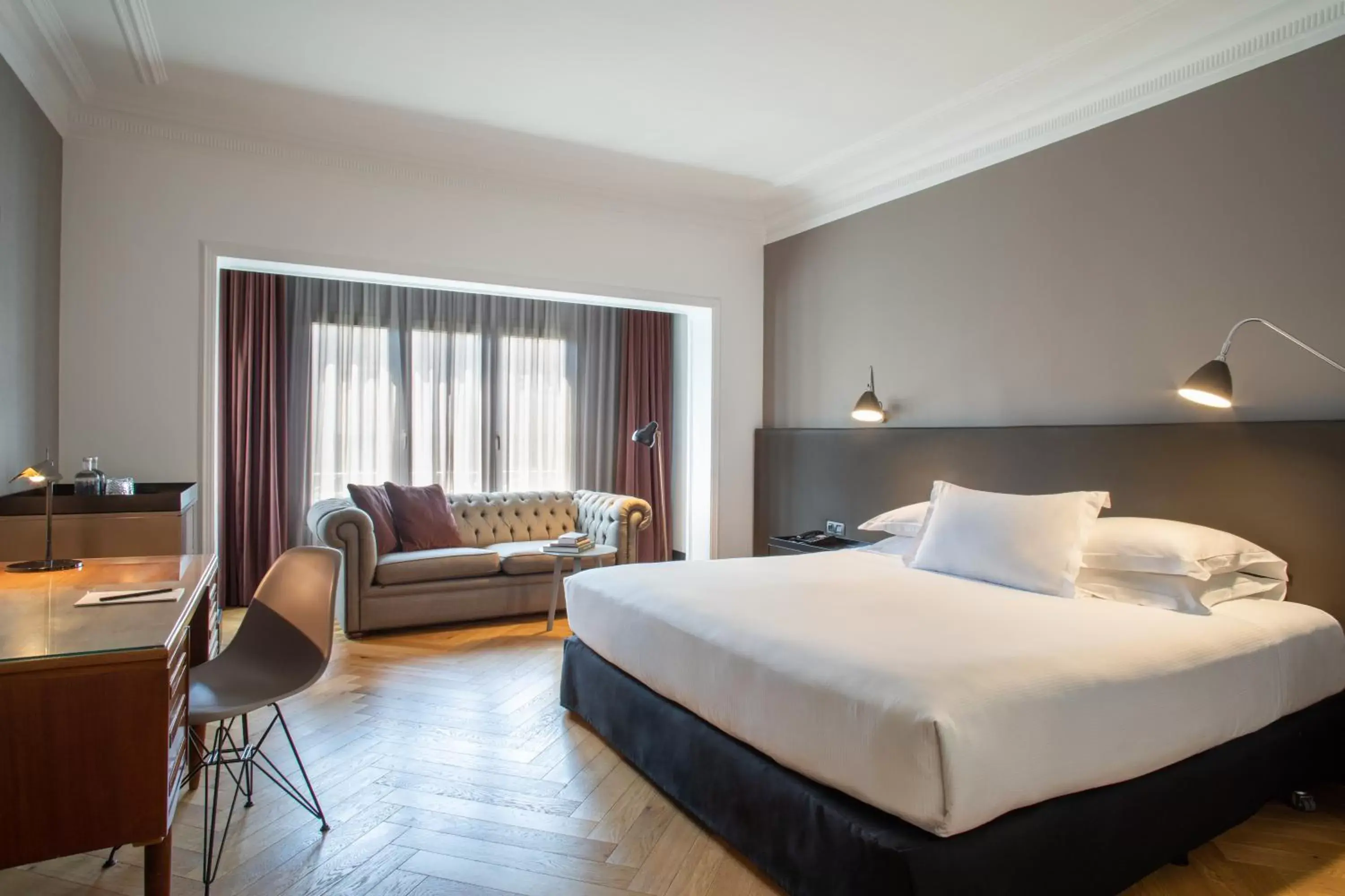 Bedroom in Alexandra Barcelona Hotel, Curio Collection by Hilton