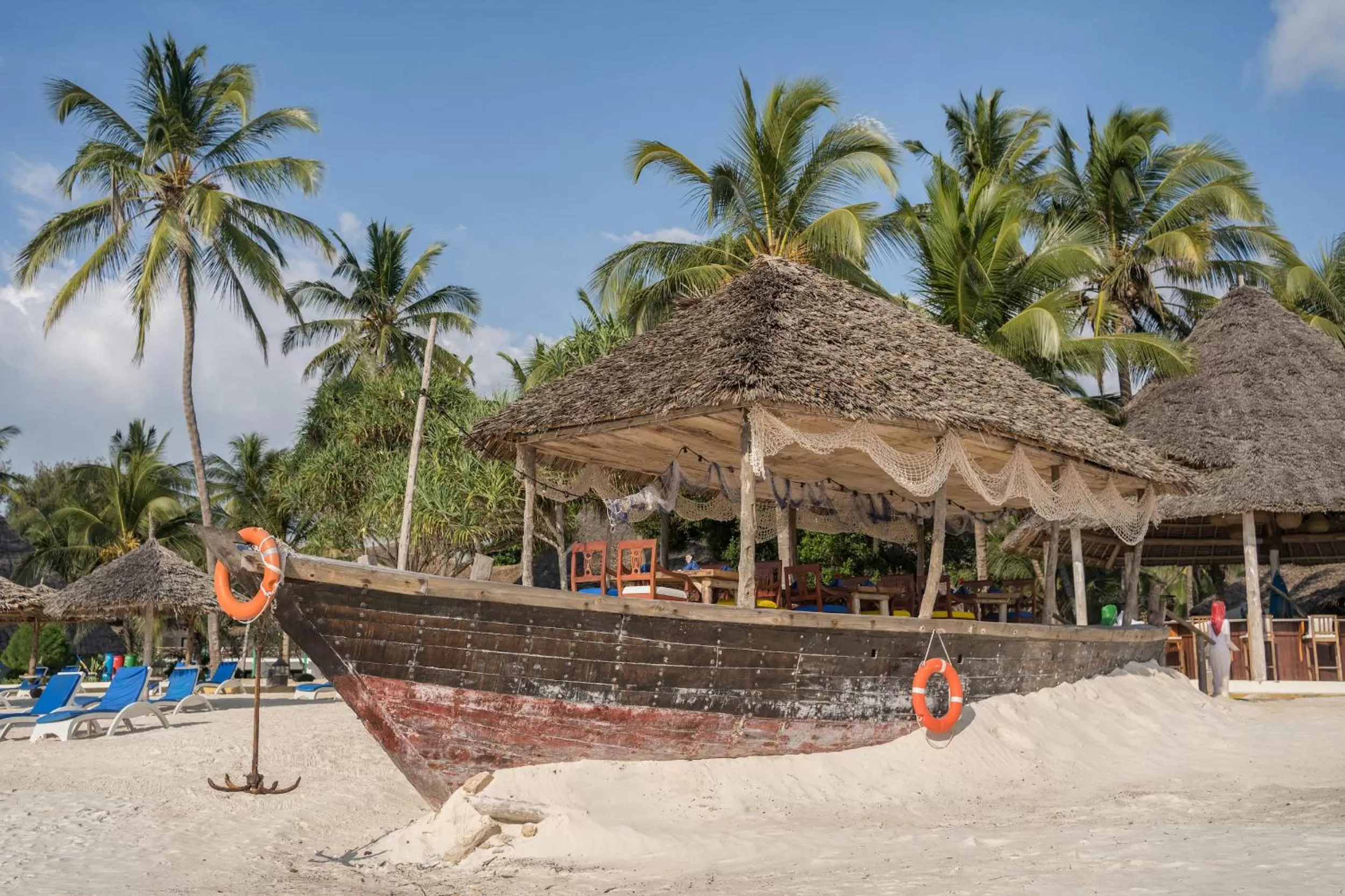 Dining area in Kiwengwa Beach Resort