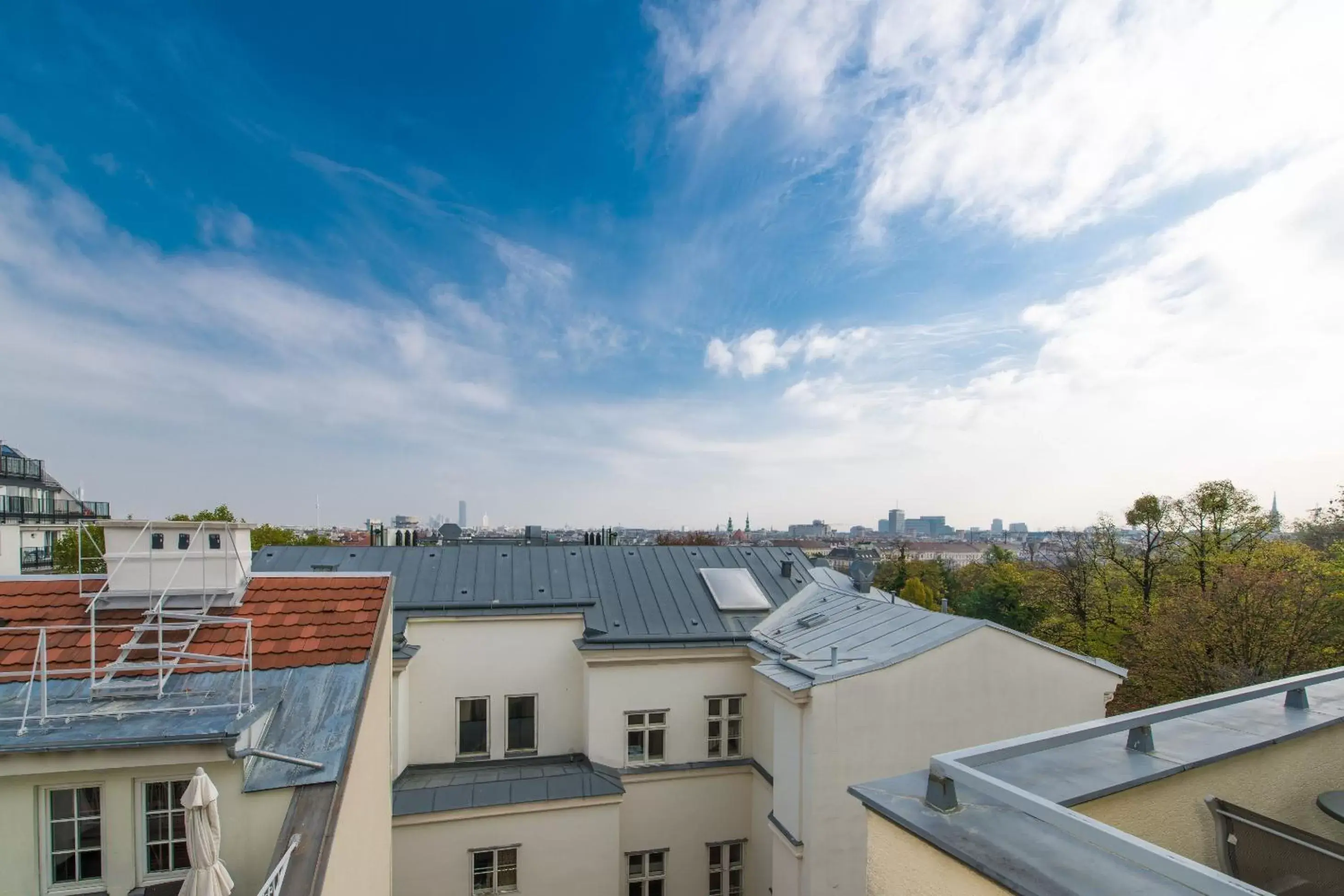 Bird's eye view in Hotel Boltzmann