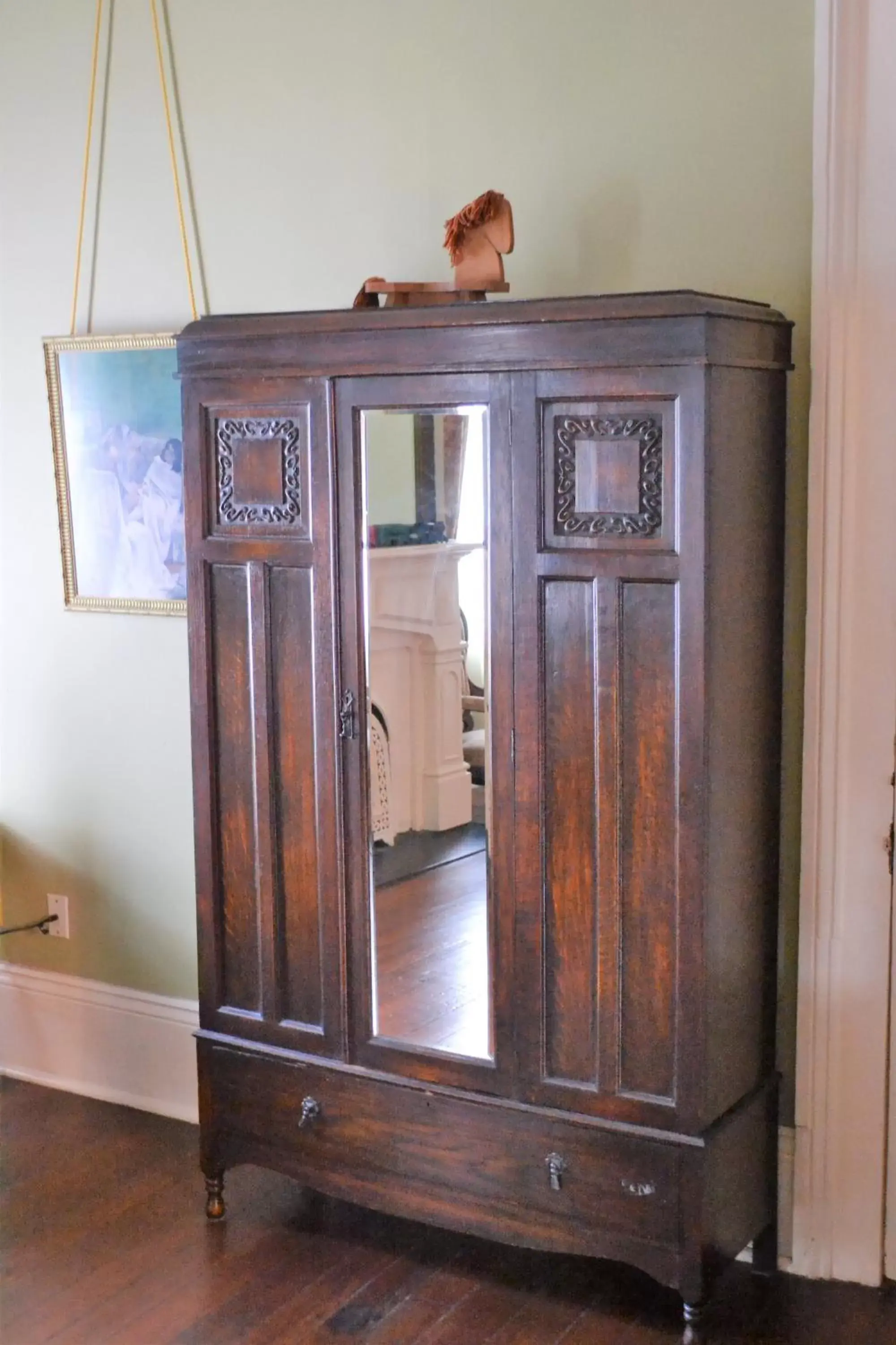 Bedroom, Bathroom in Edgar Degas House Historic Home and Museum