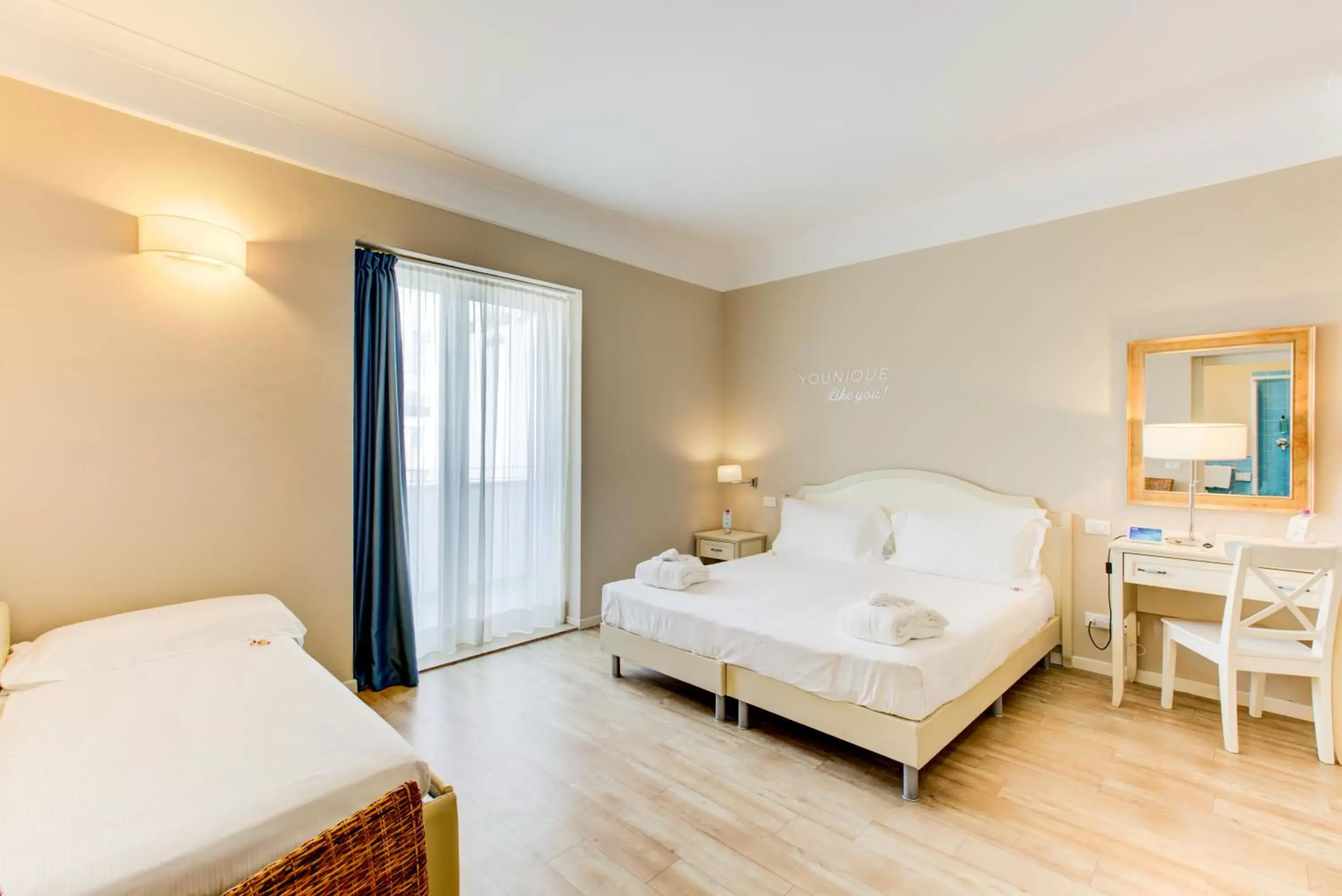 Bedroom, Bed in BeYou Hotel Villa Rosa