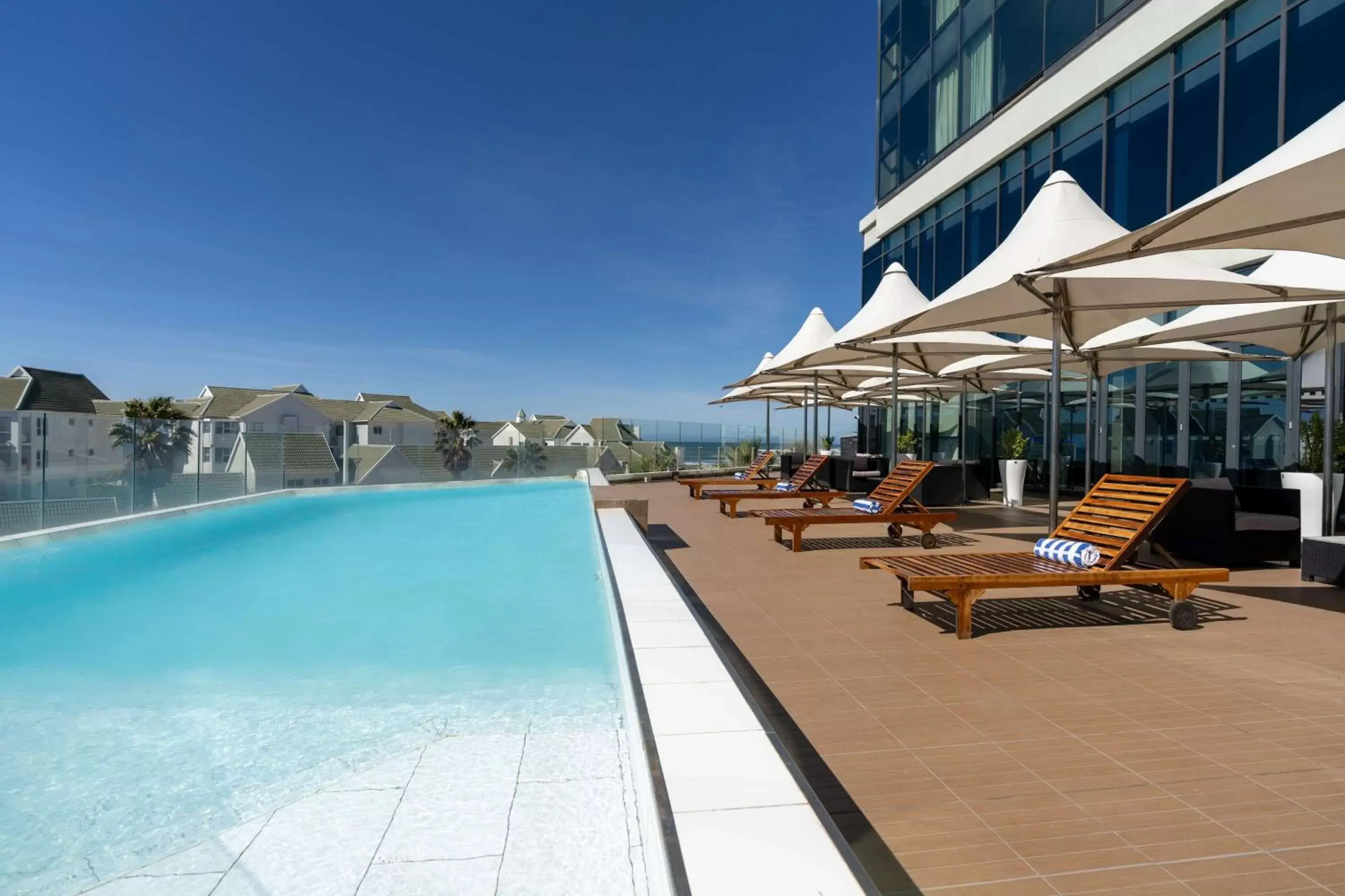 Pool view, Swimming Pool in Radisson Blu Hotel, Port Elizabeth