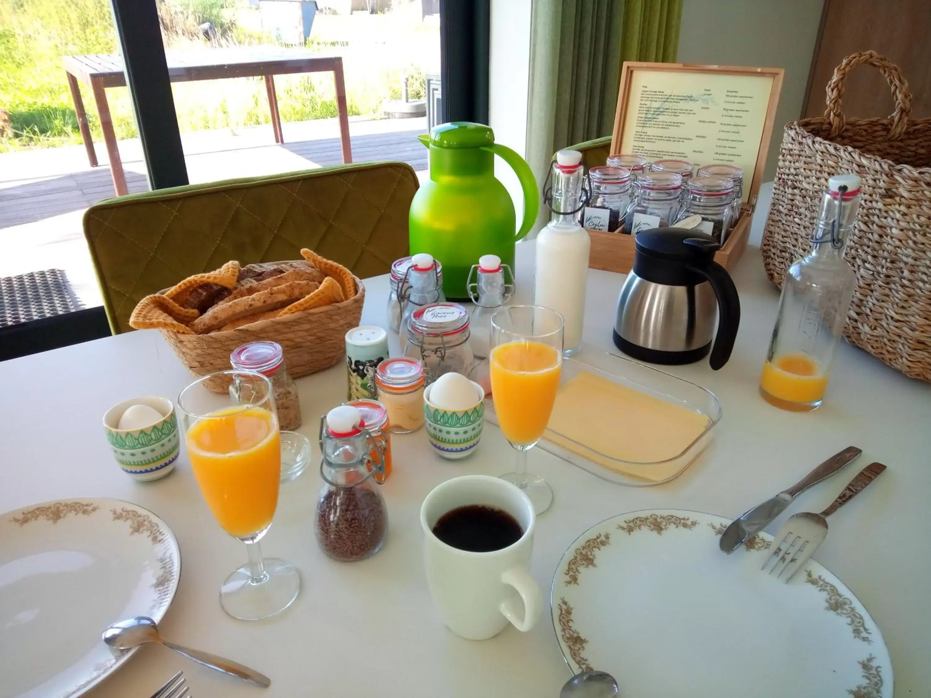 Breakfast in B&B In de Wei