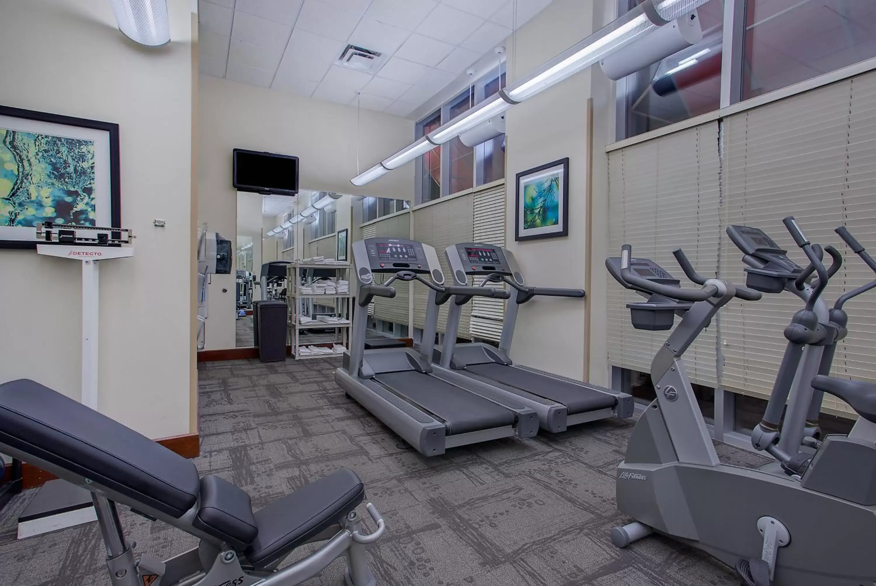 Fitness centre/facilities, Fitness Center/Facilities in Staybridge Suites Chattanooga Downtown - Convention Center, an IHG Hotel
