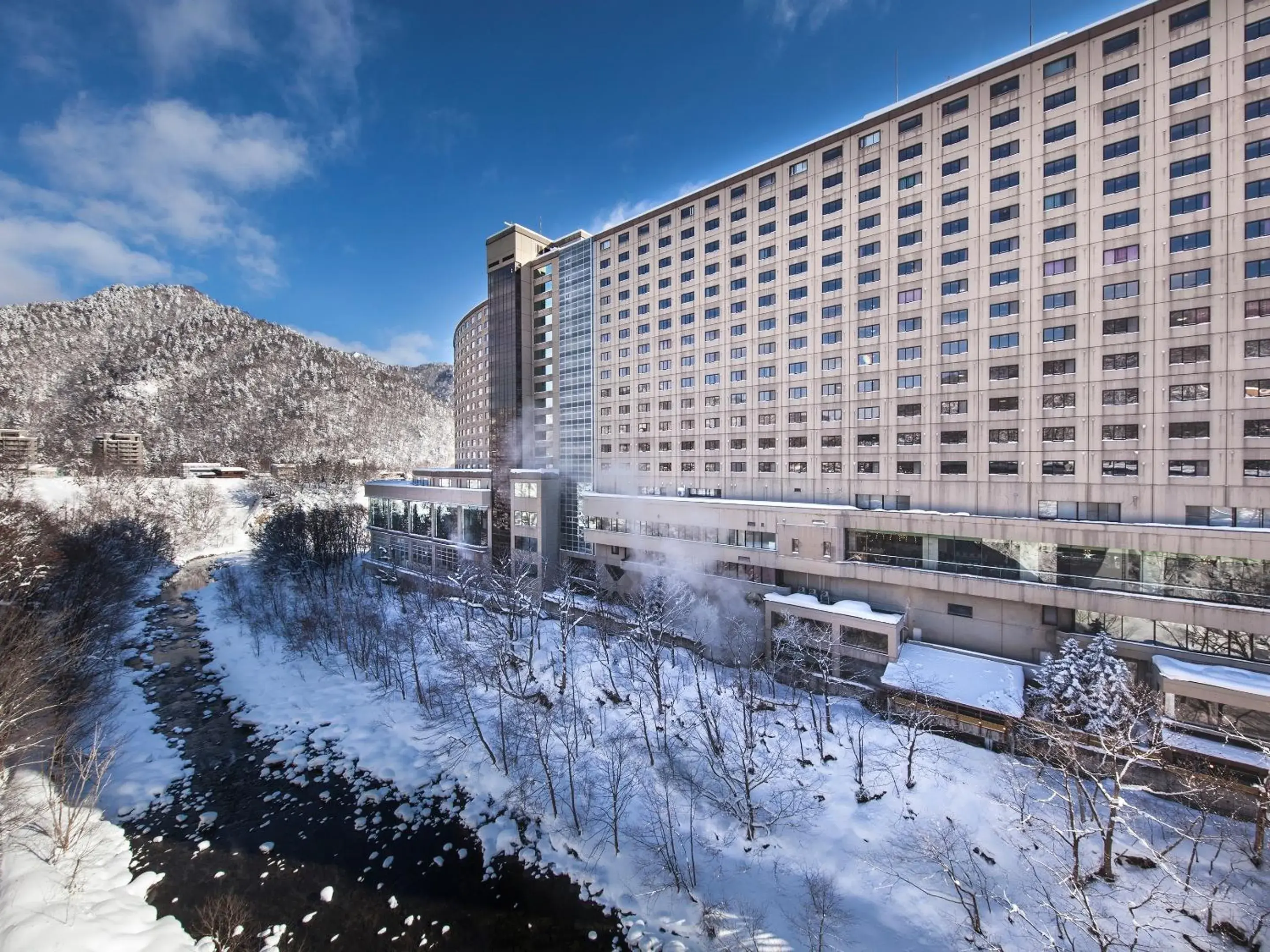 Property building, Winter in Jozankei View Hotel