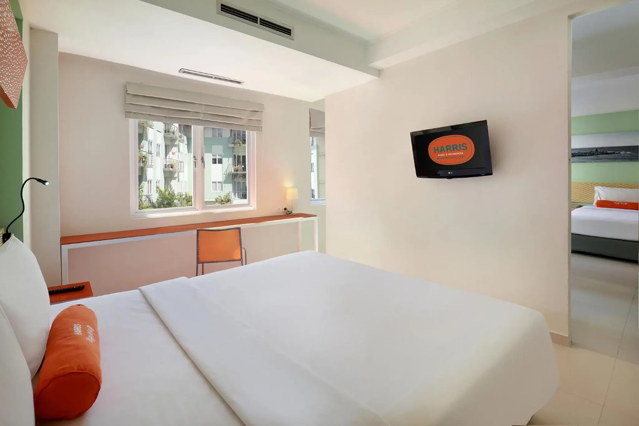 Property logo or sign, Bed in HOTEL and RESIDENCES Riverview Kuta - Bali (Associated HARRIS)