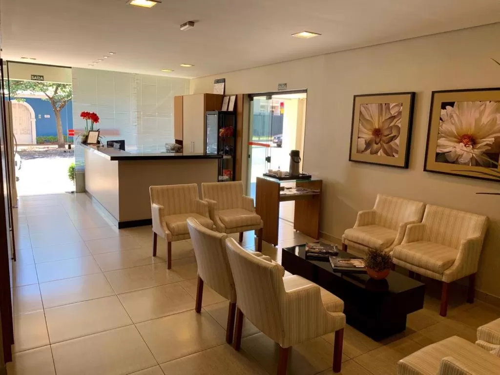 Lobby or reception in Hotel Flat Alameda