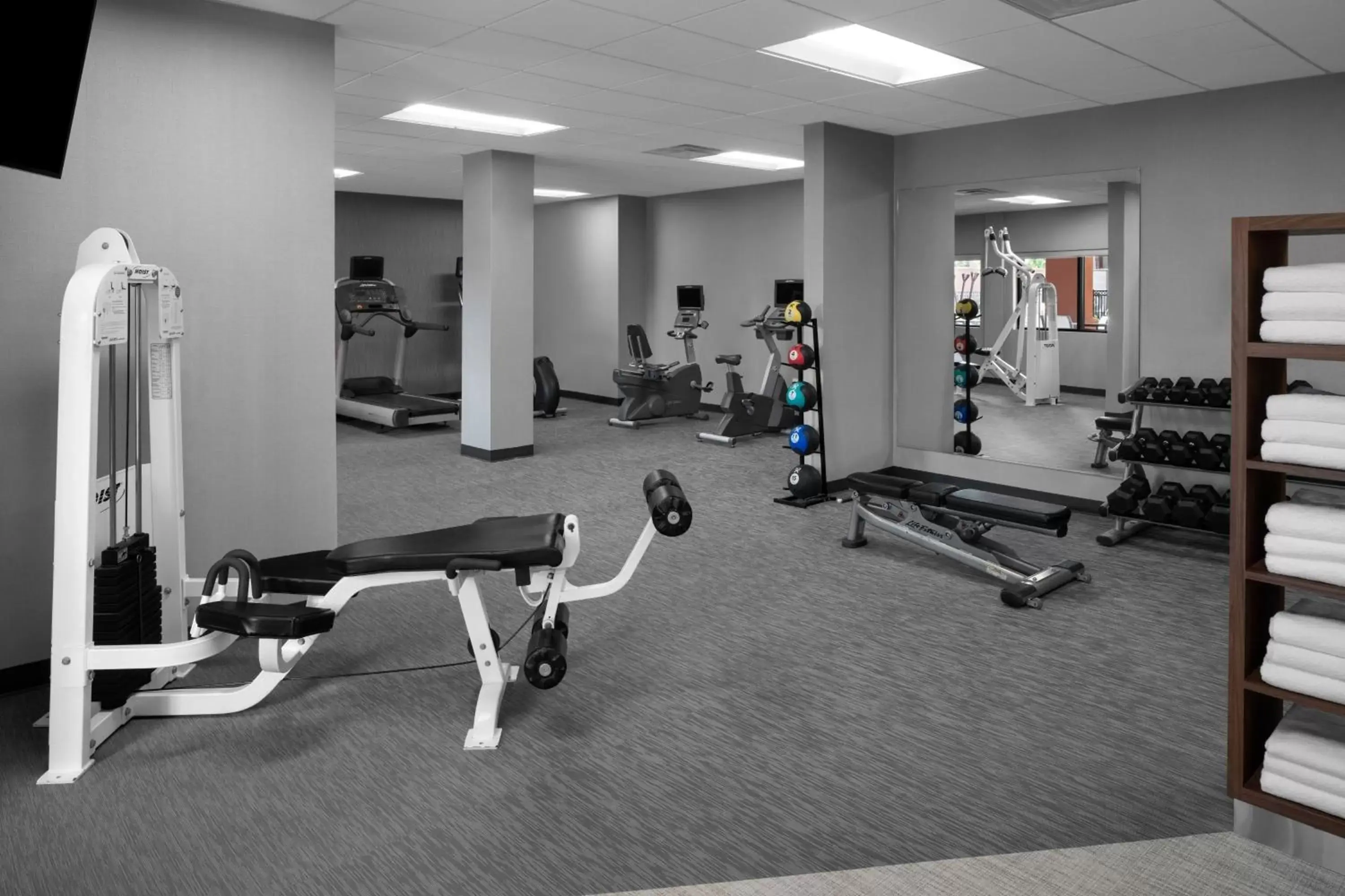 Fitness centre/facilities, Fitness Center/Facilities in Courtyard Los Angeles Burbank Airport