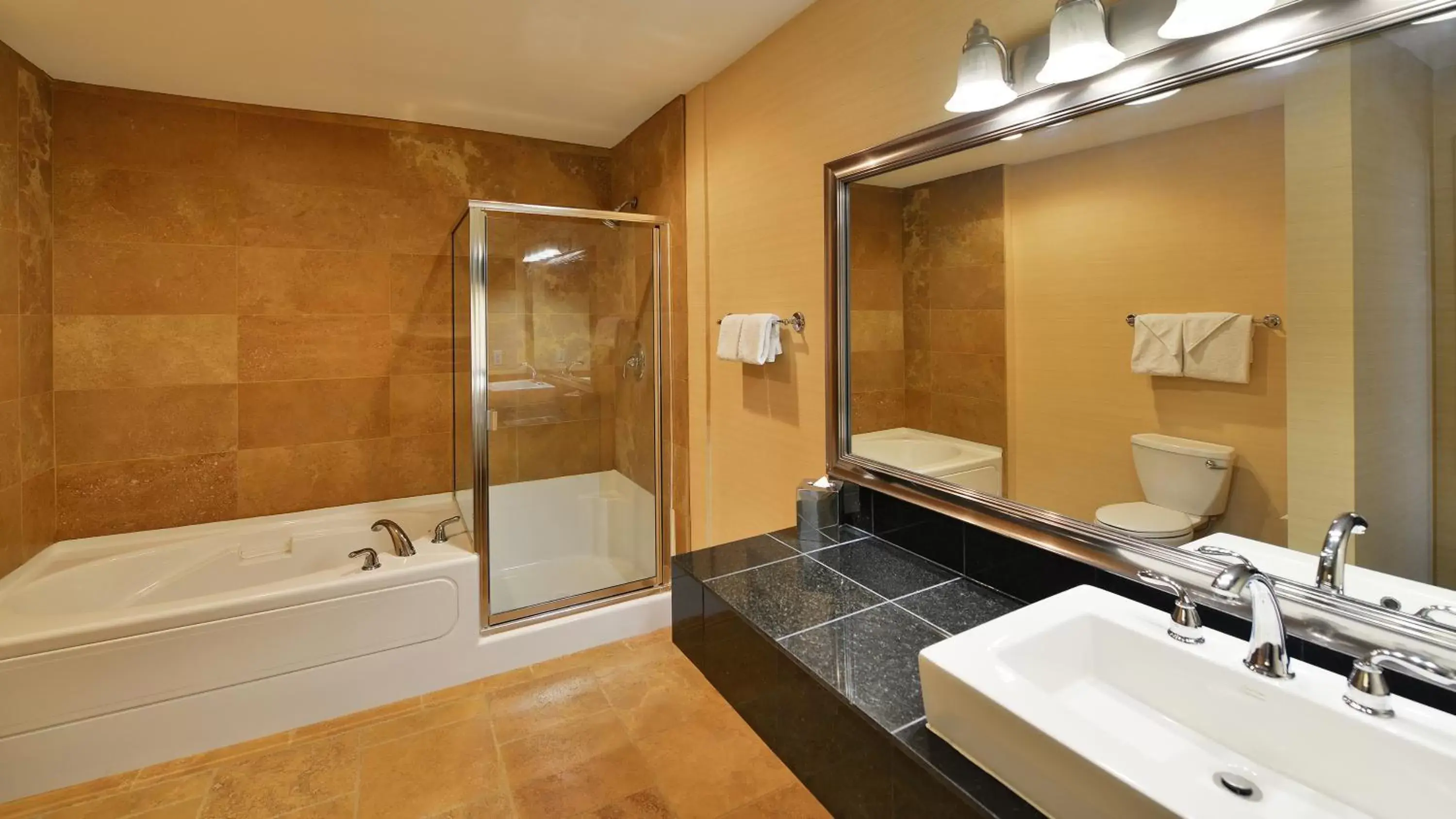 Bathroom in Prestige Inn Golden