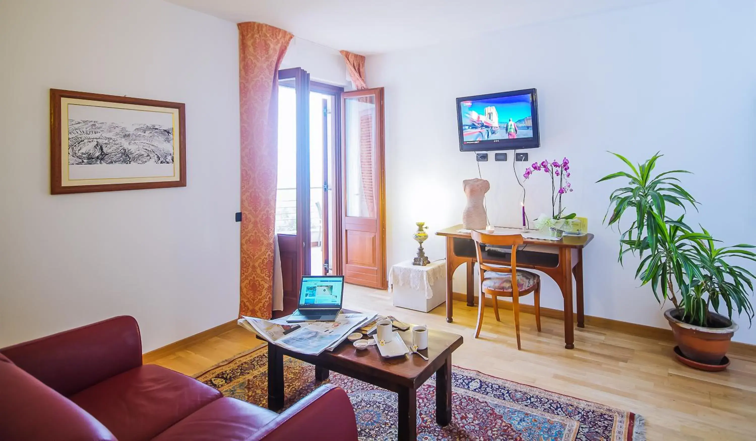 Living room, Seating Area in Hotel Il Querceto