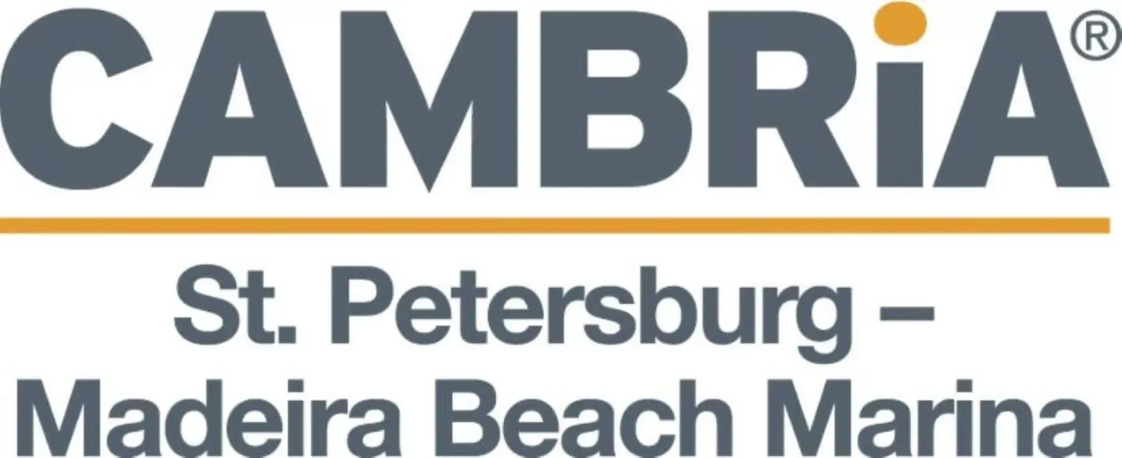 Logo/Certificate/Sign in Cambria Hotel St Petersburg-Madeira Beach Marina