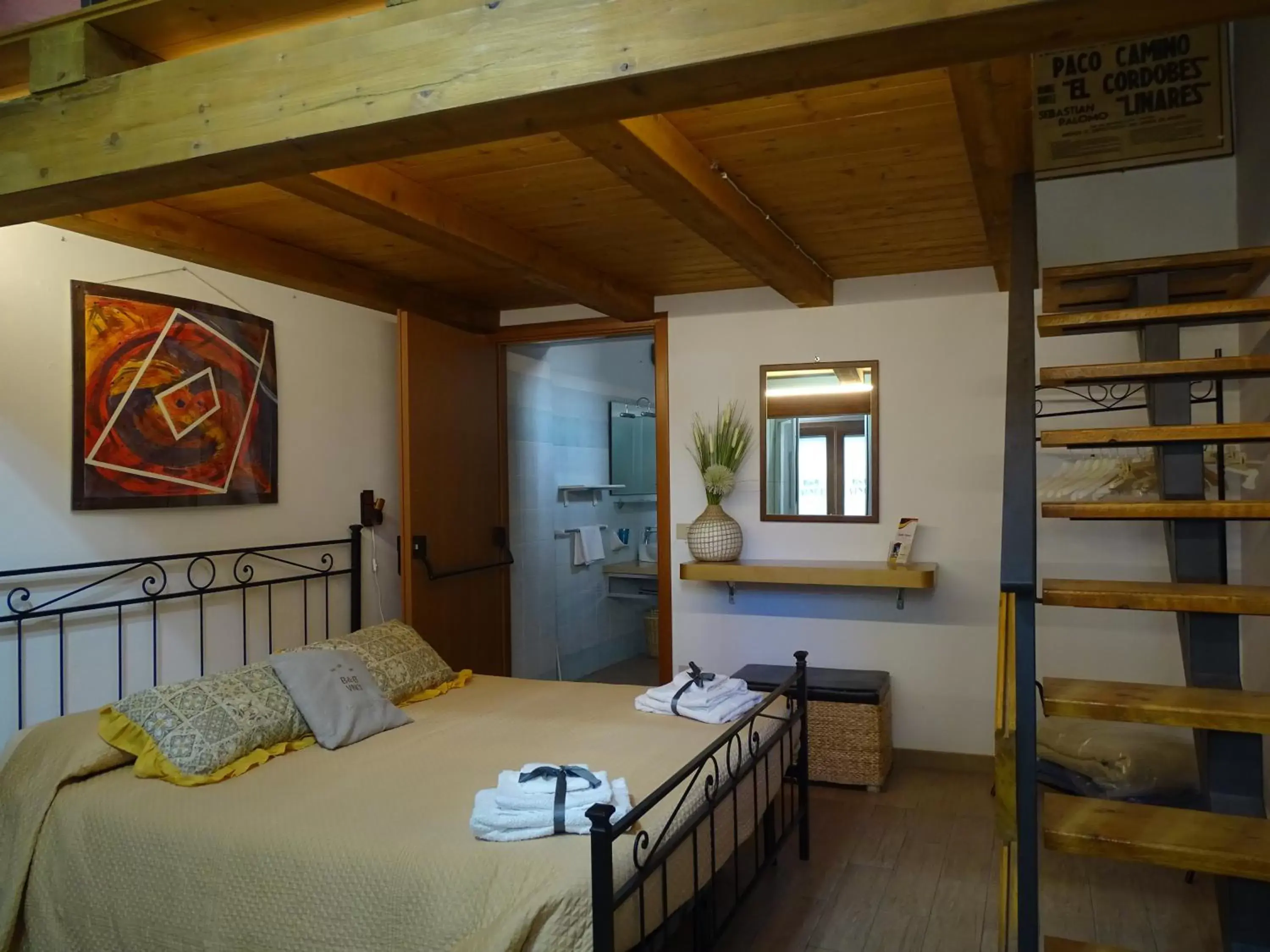 Photo of the whole room, Bed in B&B Vinci