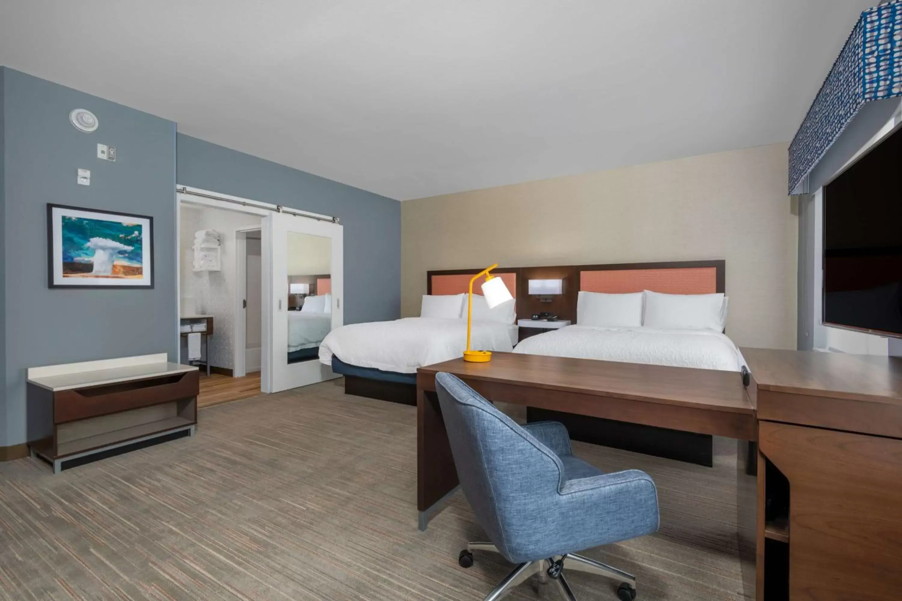 Bedroom, Bed in Hampton Inn & Suites Cody, Wy