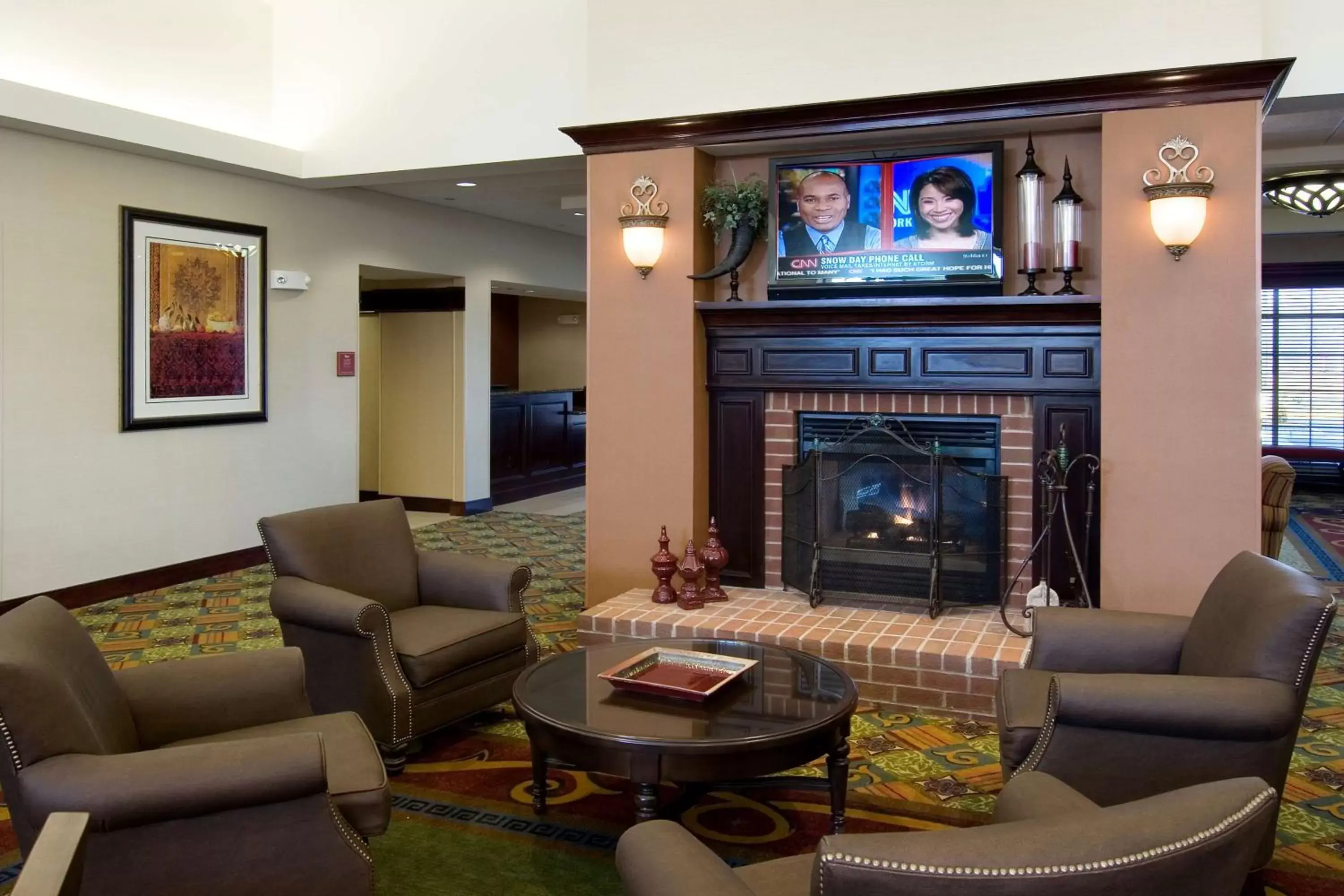 Lobby or reception, Seating Area in Homewood Suites Fredericksburg