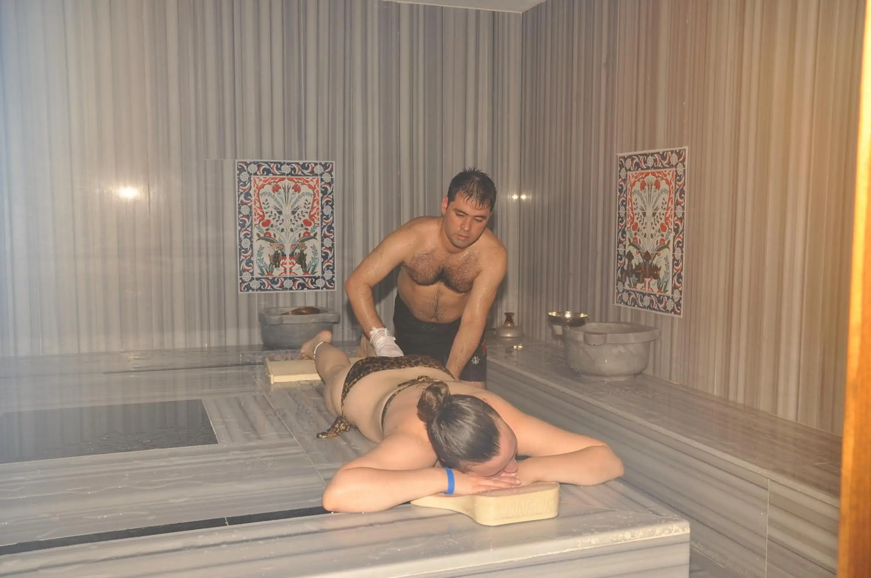 Sauna in Merve Sun Hotel & SPA