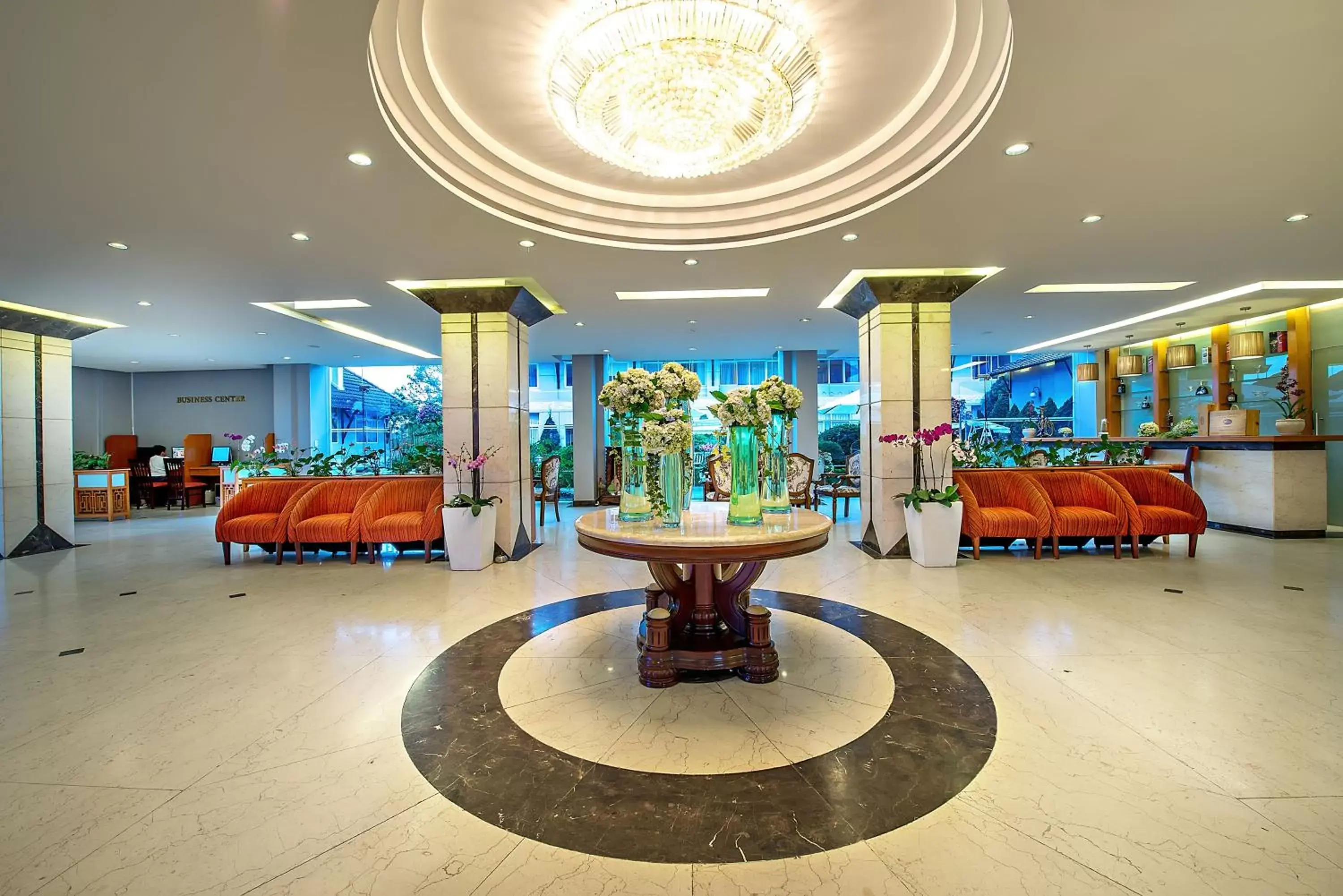 Lobby or reception, Banquet Facilities in Muong Thanh Holiday Da Lat Hotel