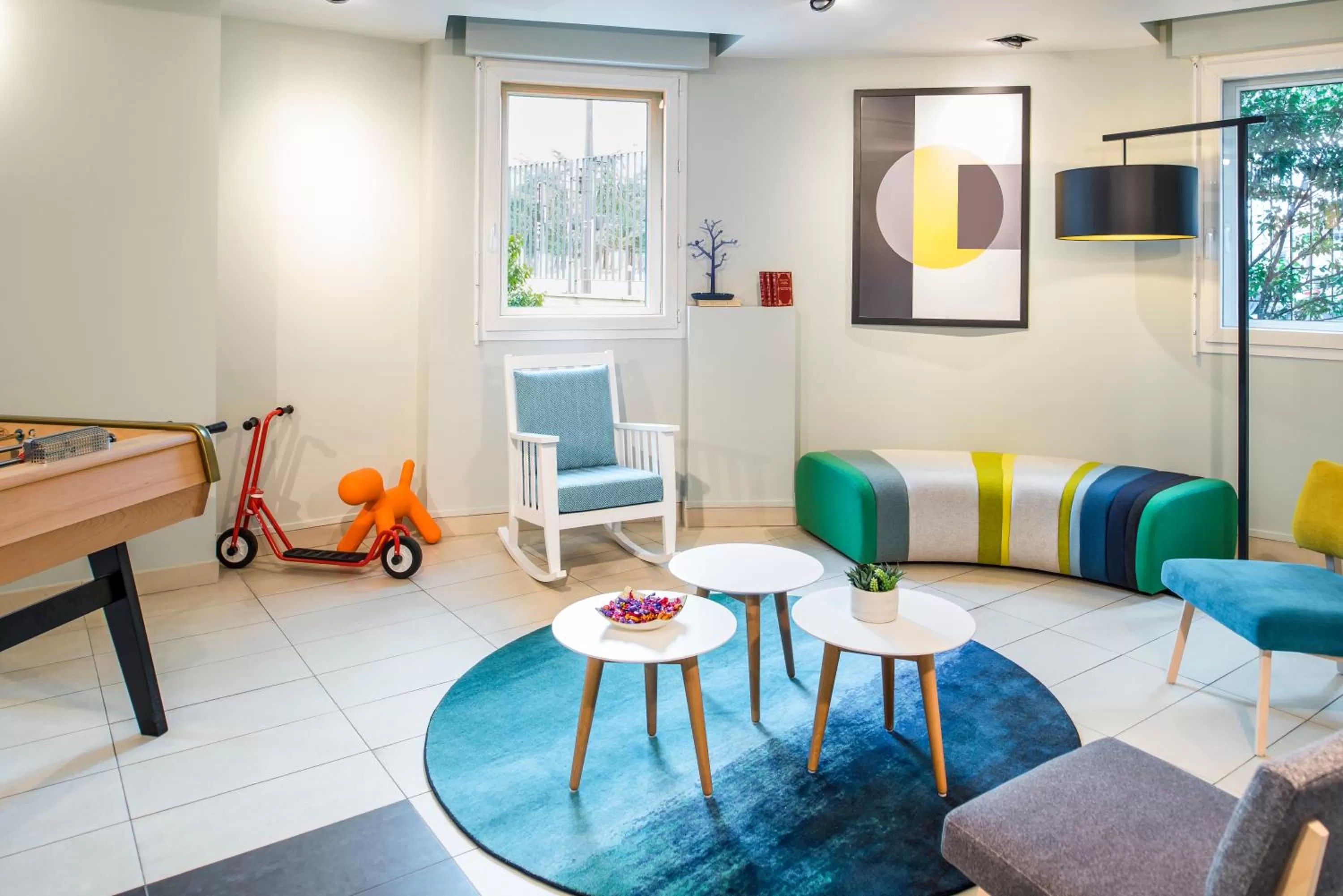 Living room in Aparthotel Adagio Access Paris Porte De Charenton