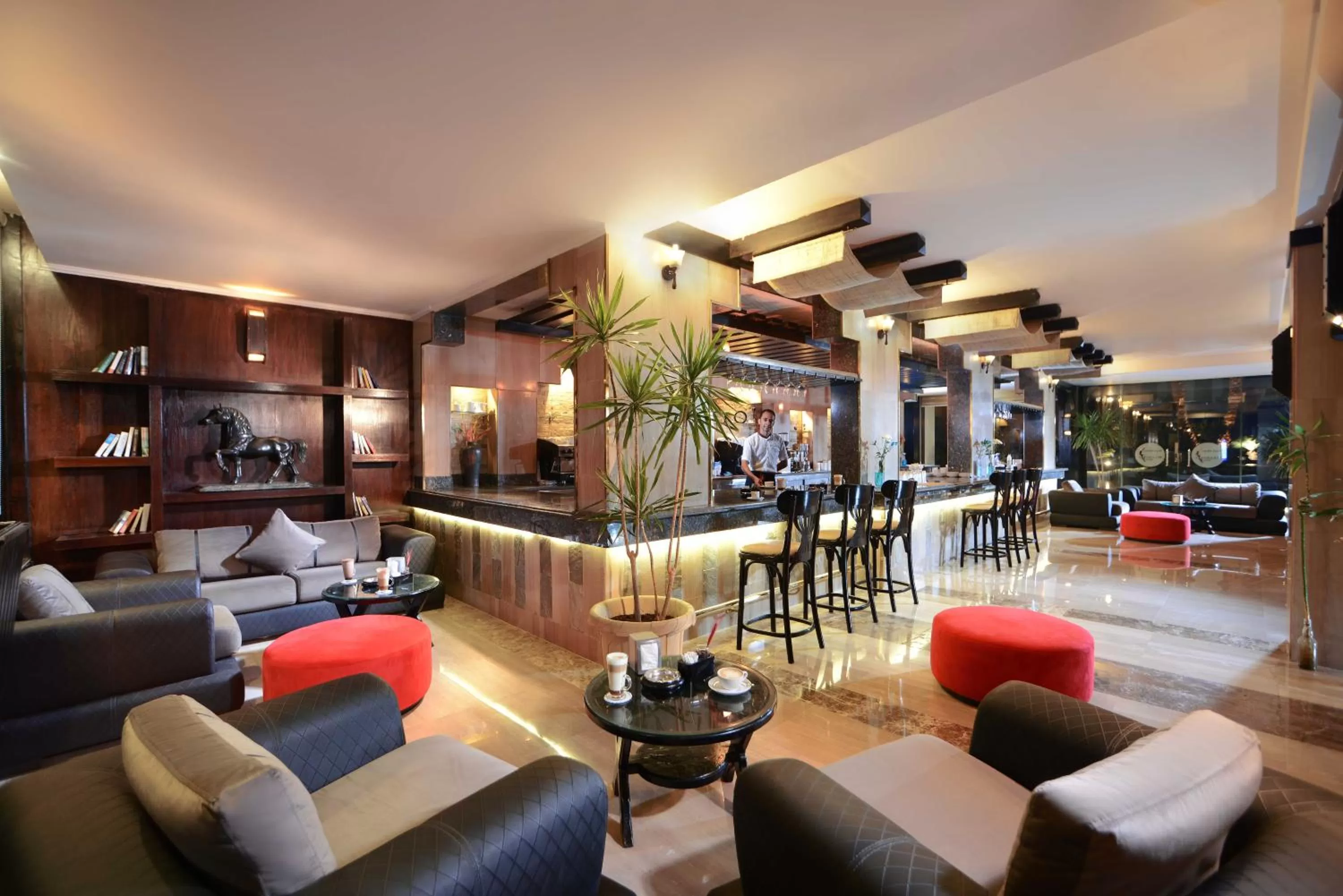 Lounge or bar in Beach Albatros Aqua Park - Hurghada