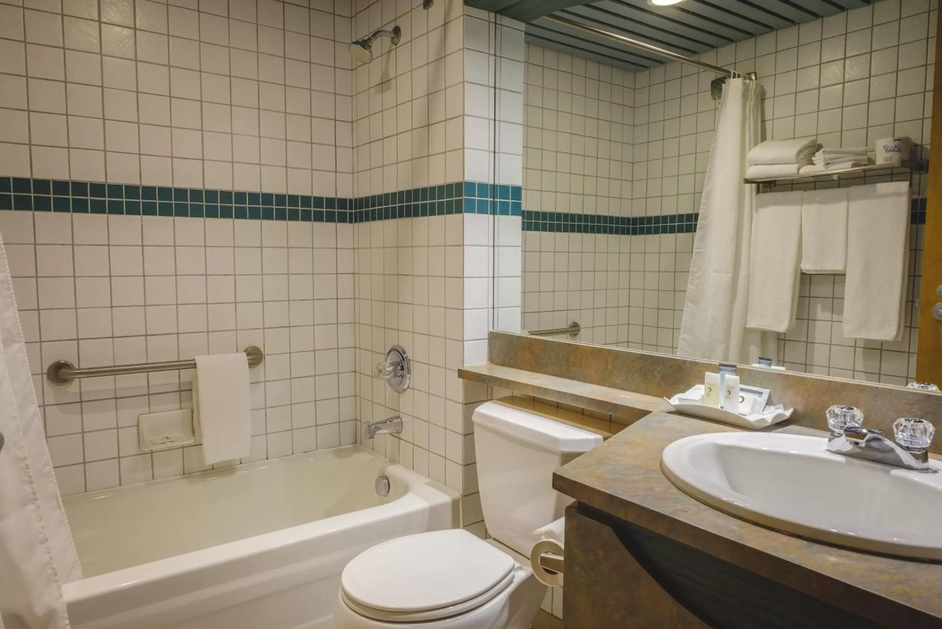 Bathroom in Hotel Le Montagnais