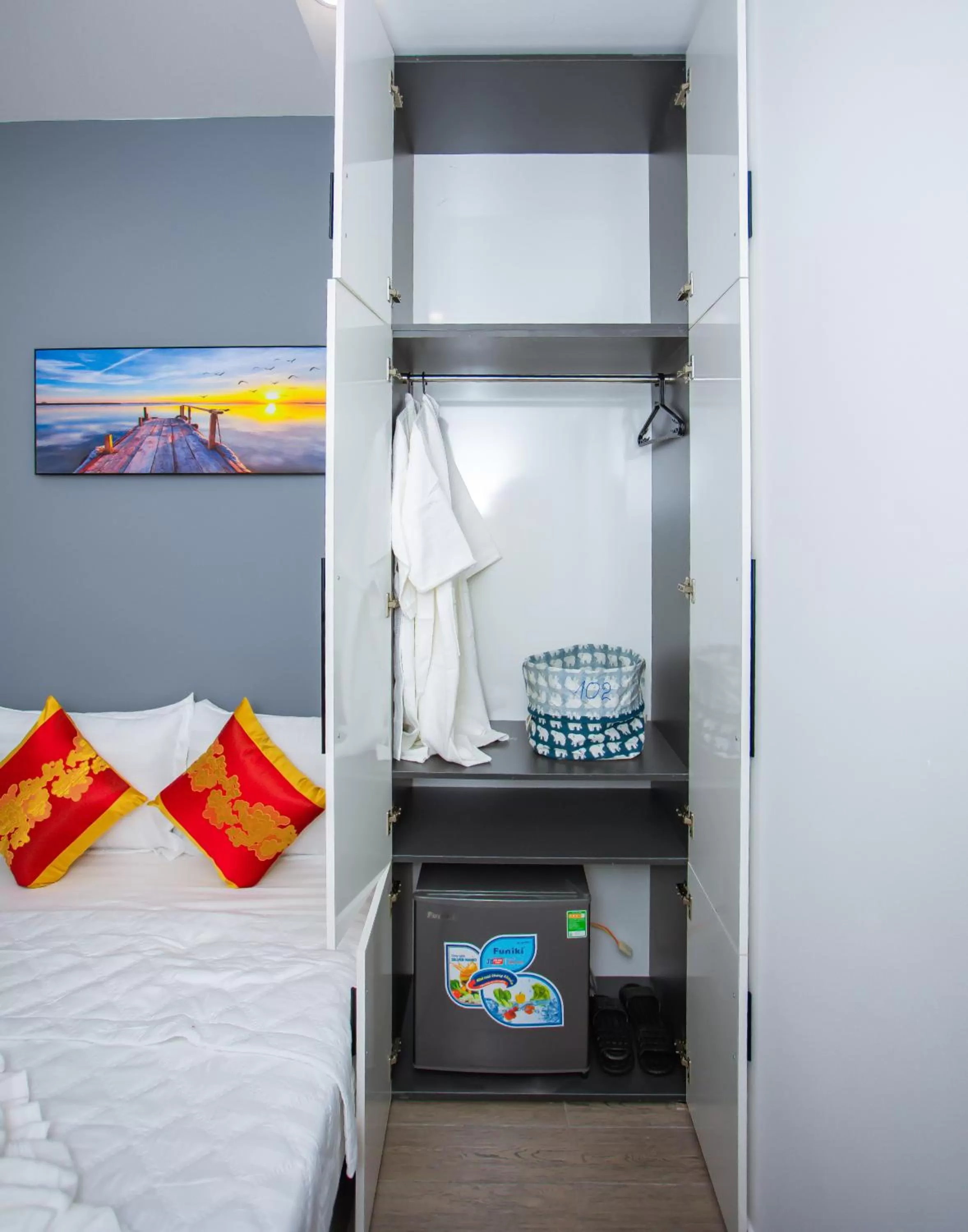 Small Double Room with Balcony in TÂY NINH CITY HOTEL