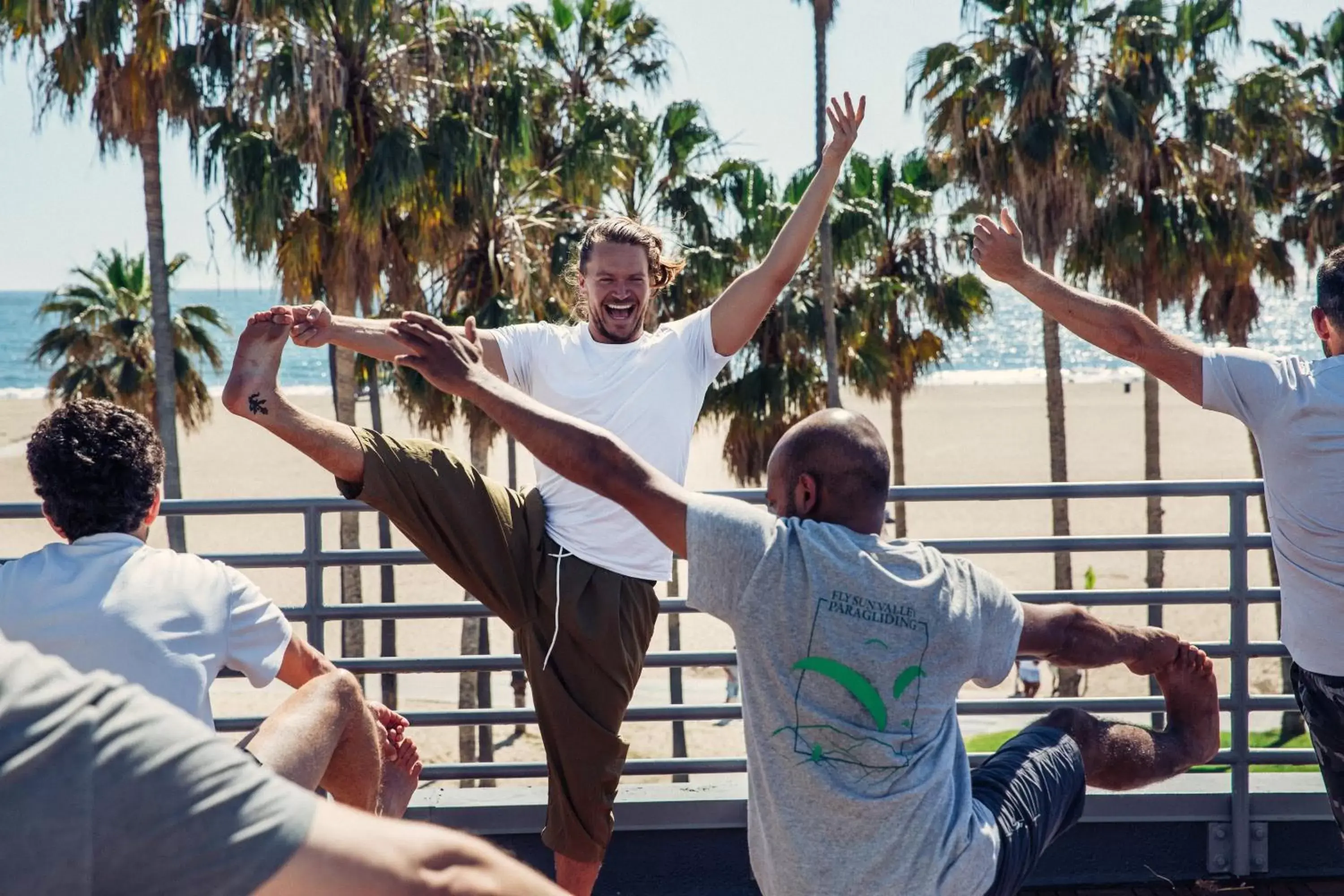 People in STAY OPEN Venice Beach