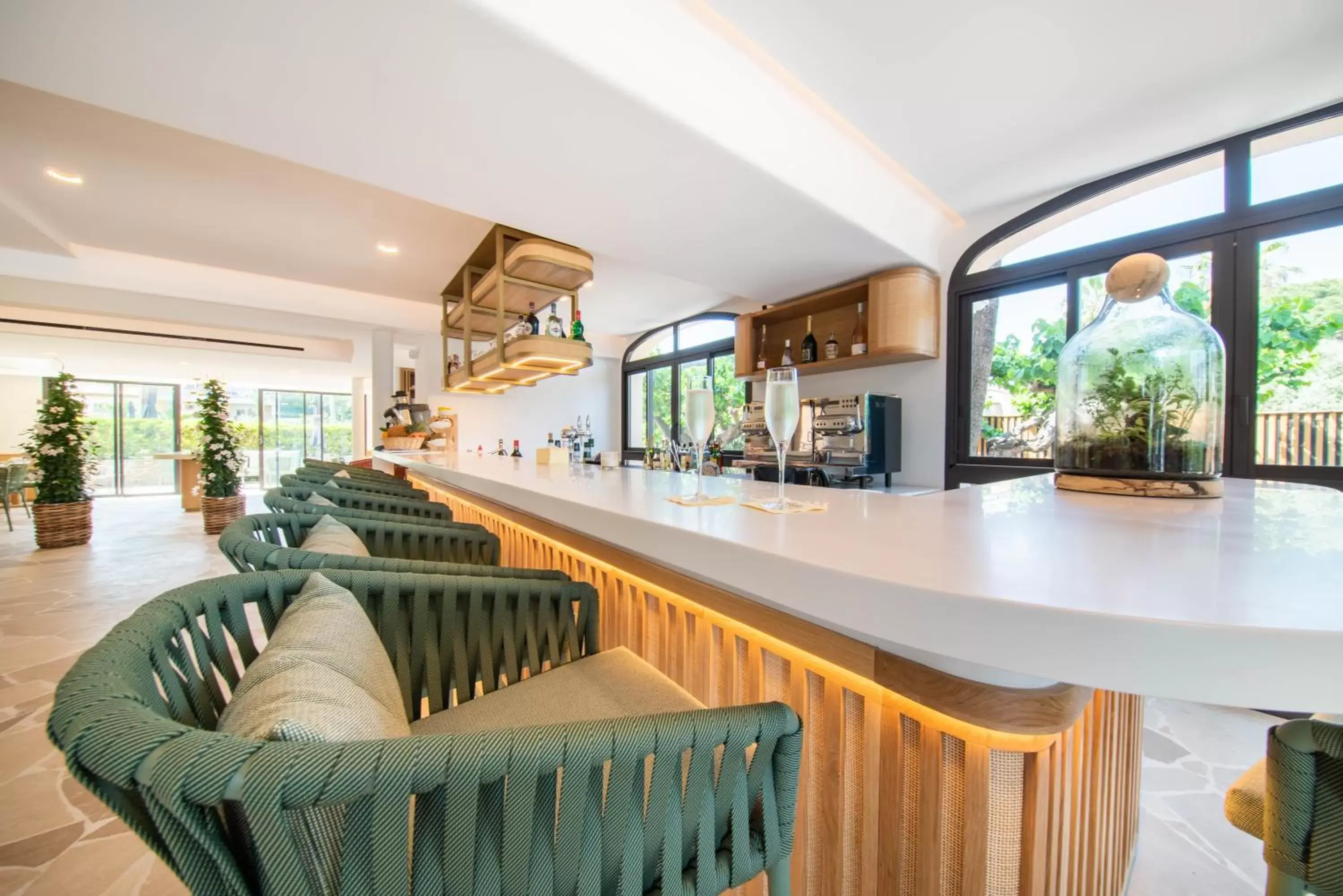 Lounge/Bar in Hotel Brin d'Azur - Saint Tropez