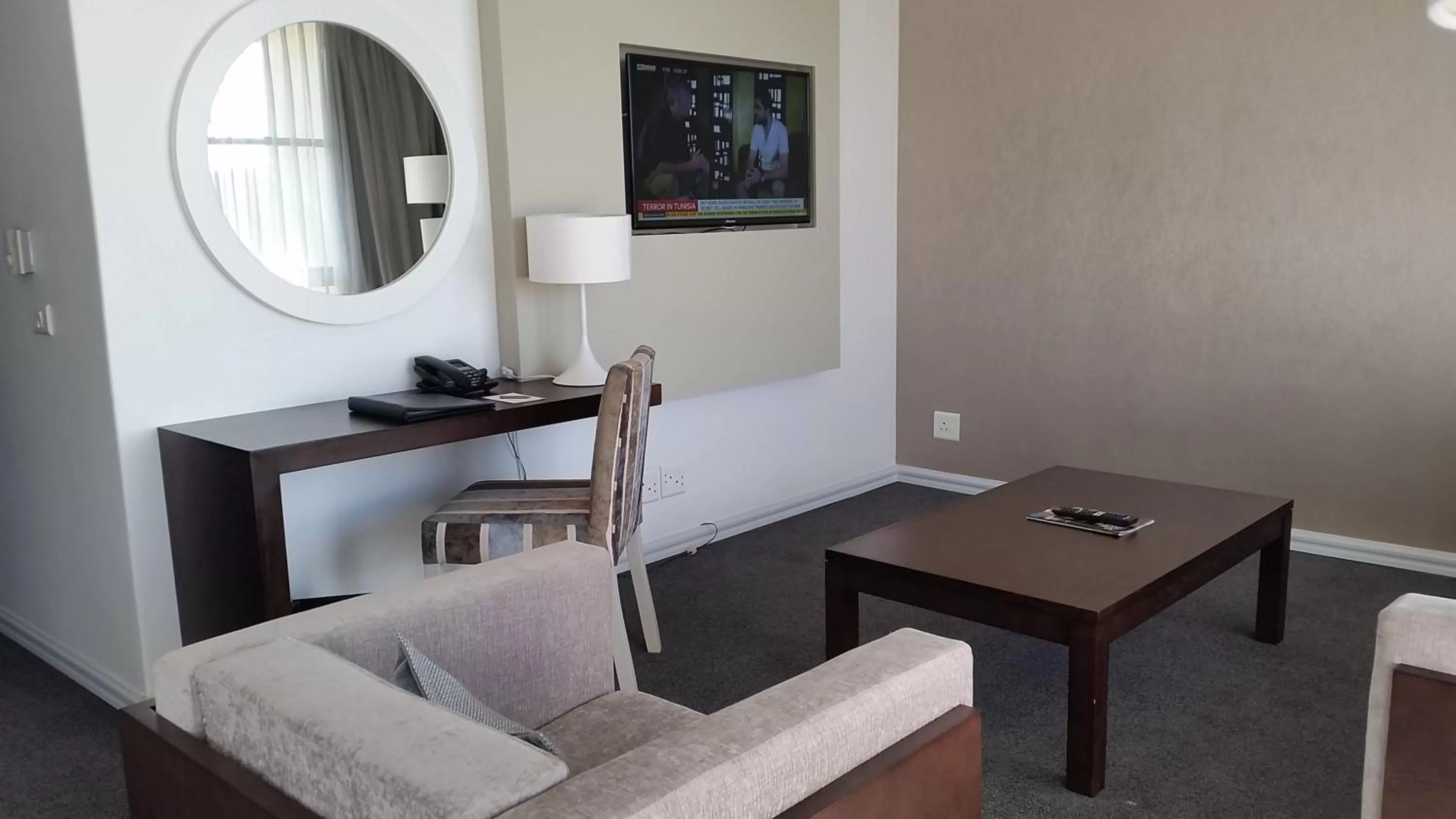 Living room in Lagoon Beach Hotel & Spa