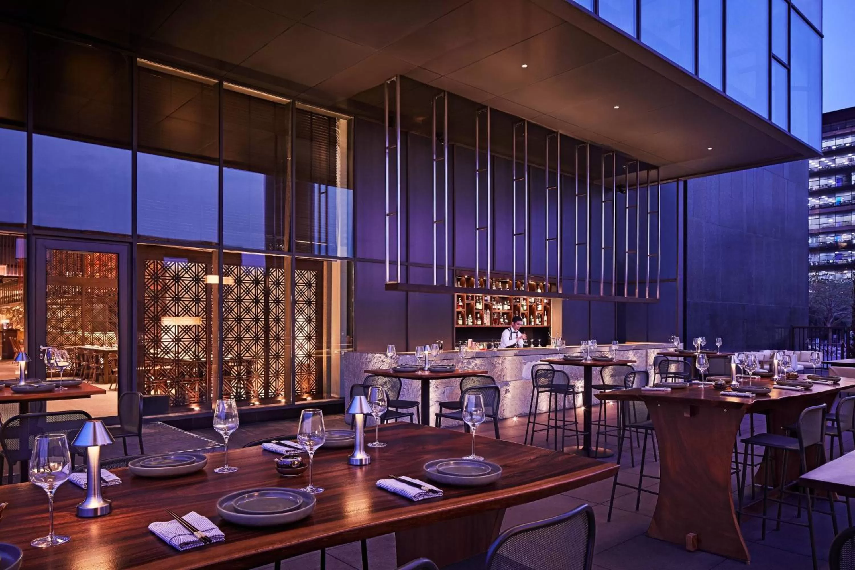 Restaurant/places to eat in The Ritz-Carlton, Pune