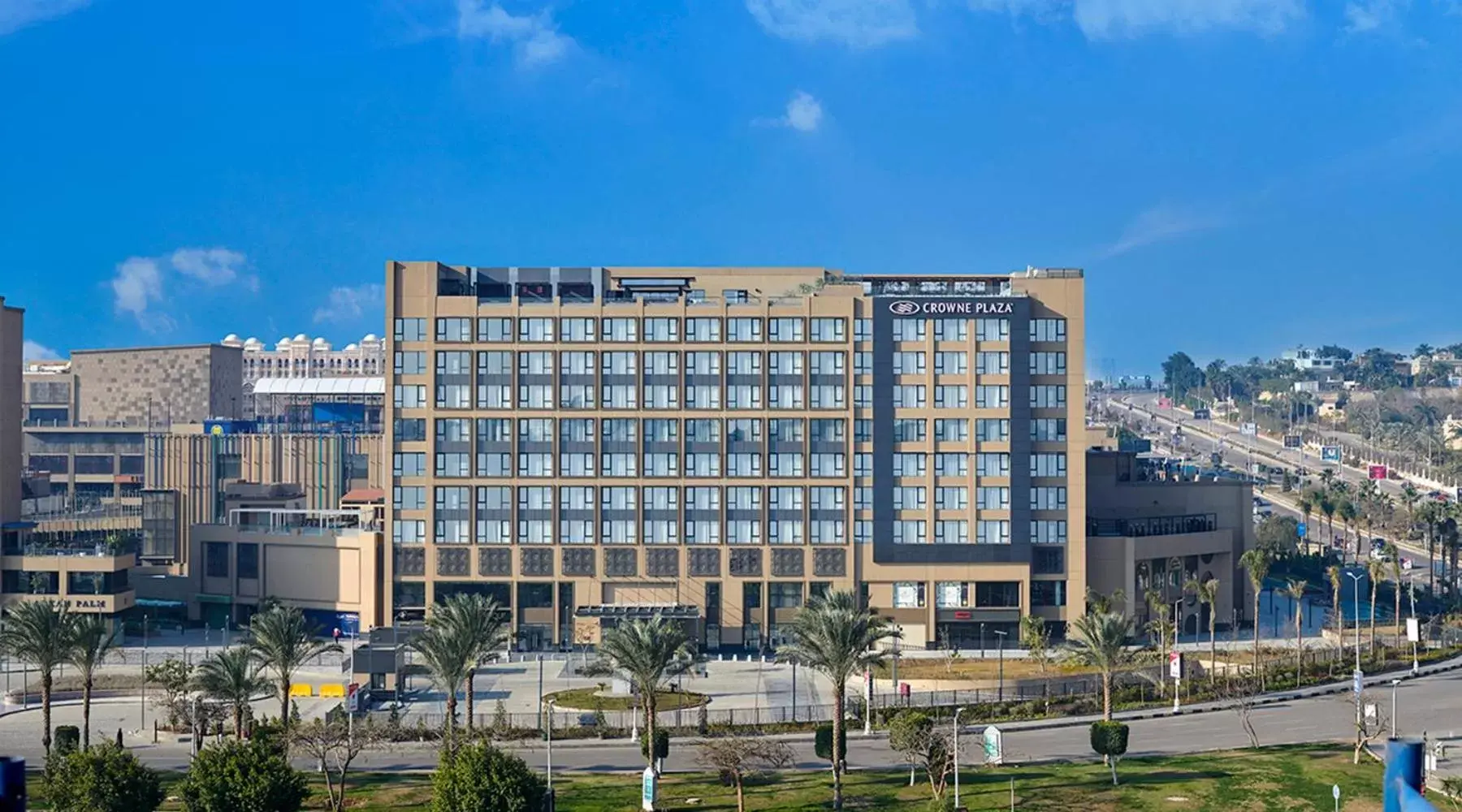 Facade/entrance, Property Building in Crowne Plaza - West Cairo Arkan, an IHG Hotel