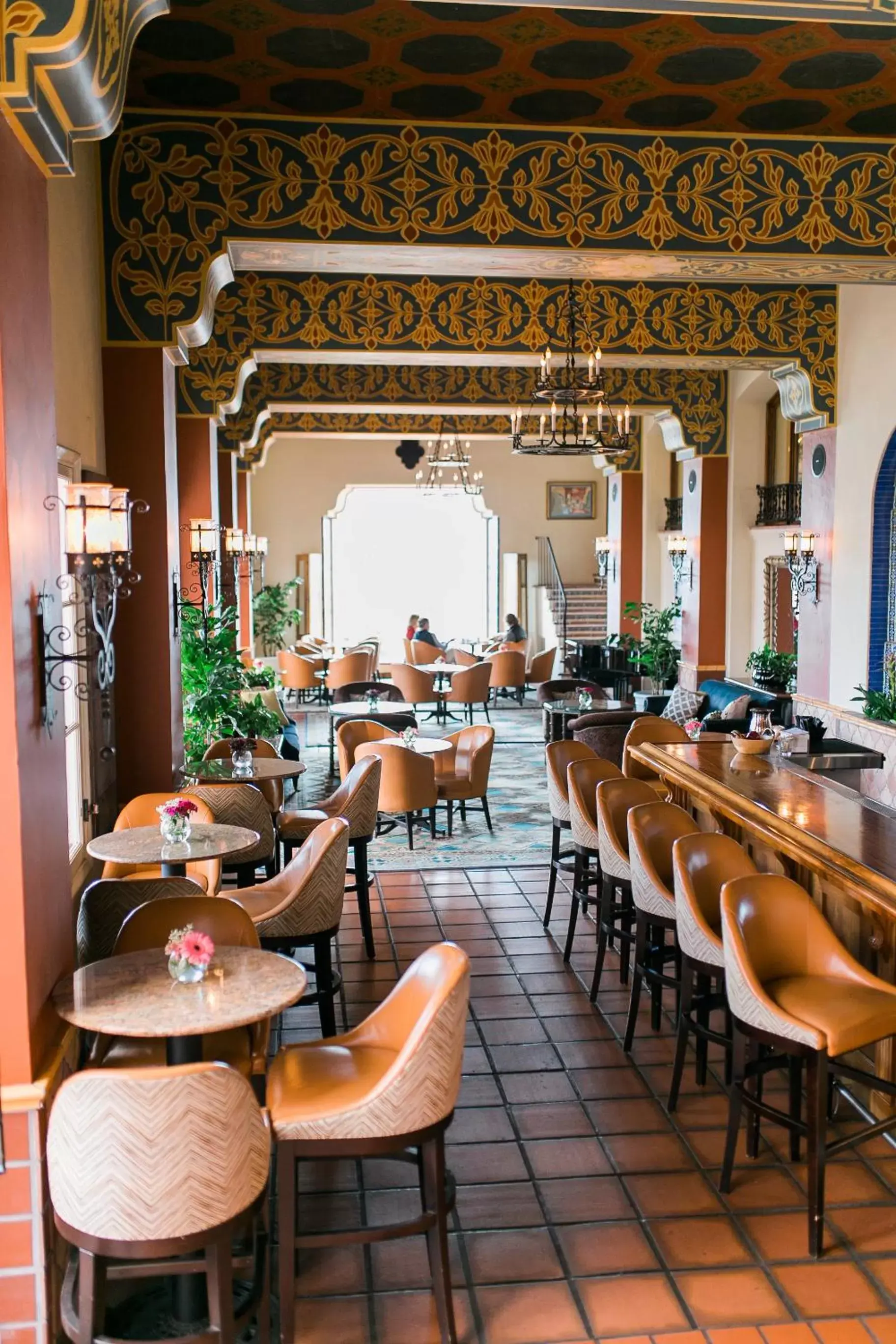 Lounge or bar in La Valencia Hotel Lounge or bar in La Valencia Hotel