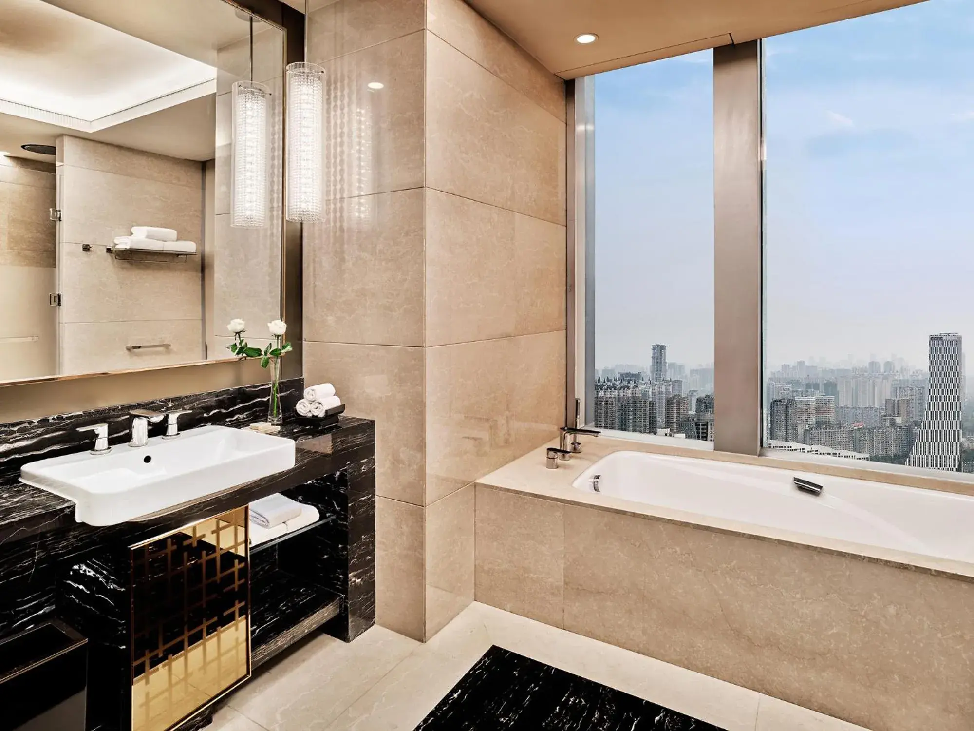 Bathroom in Fairmont Chengdu