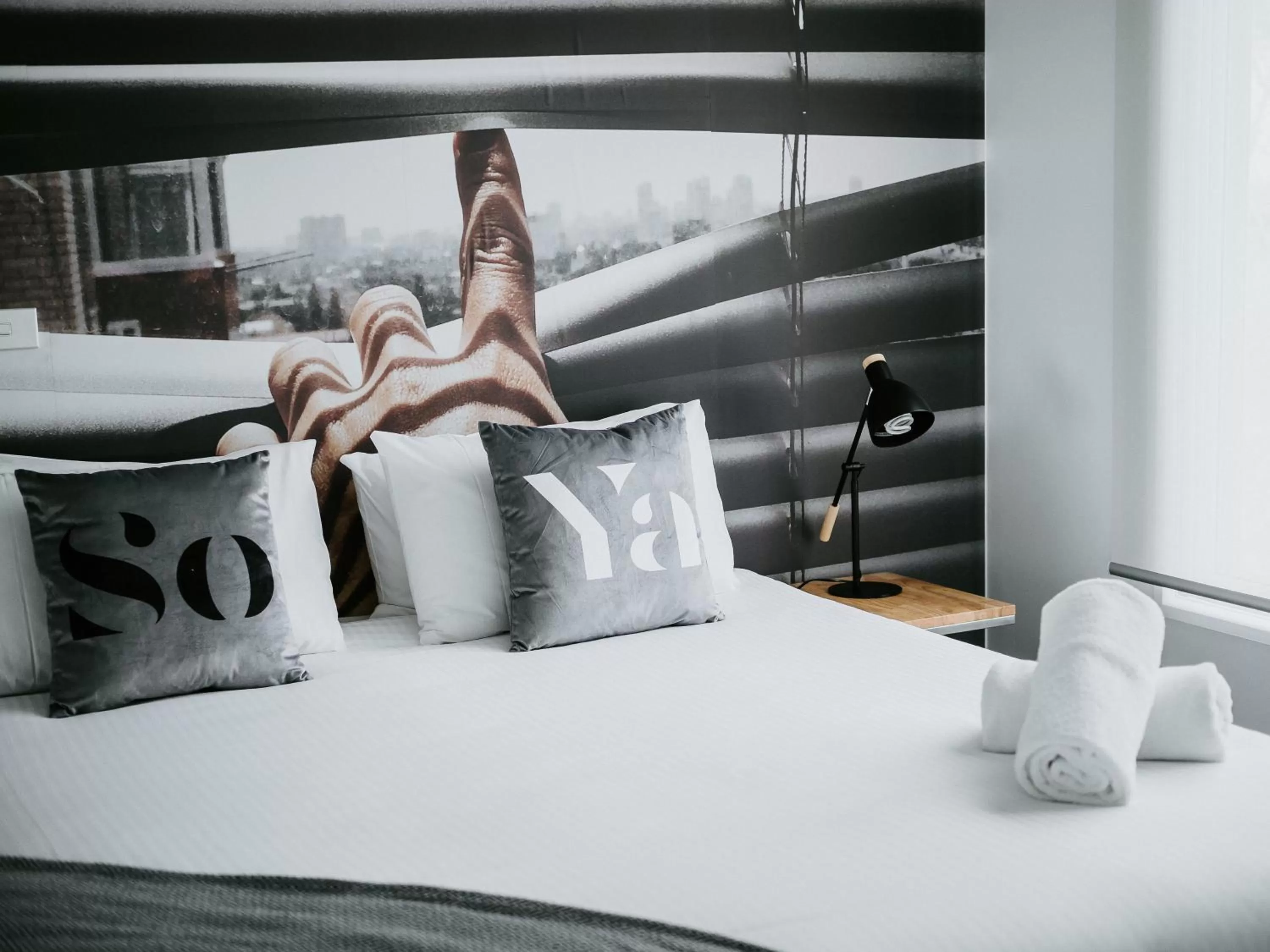 Bedroom, Bed in SoYa Apartment Hotel