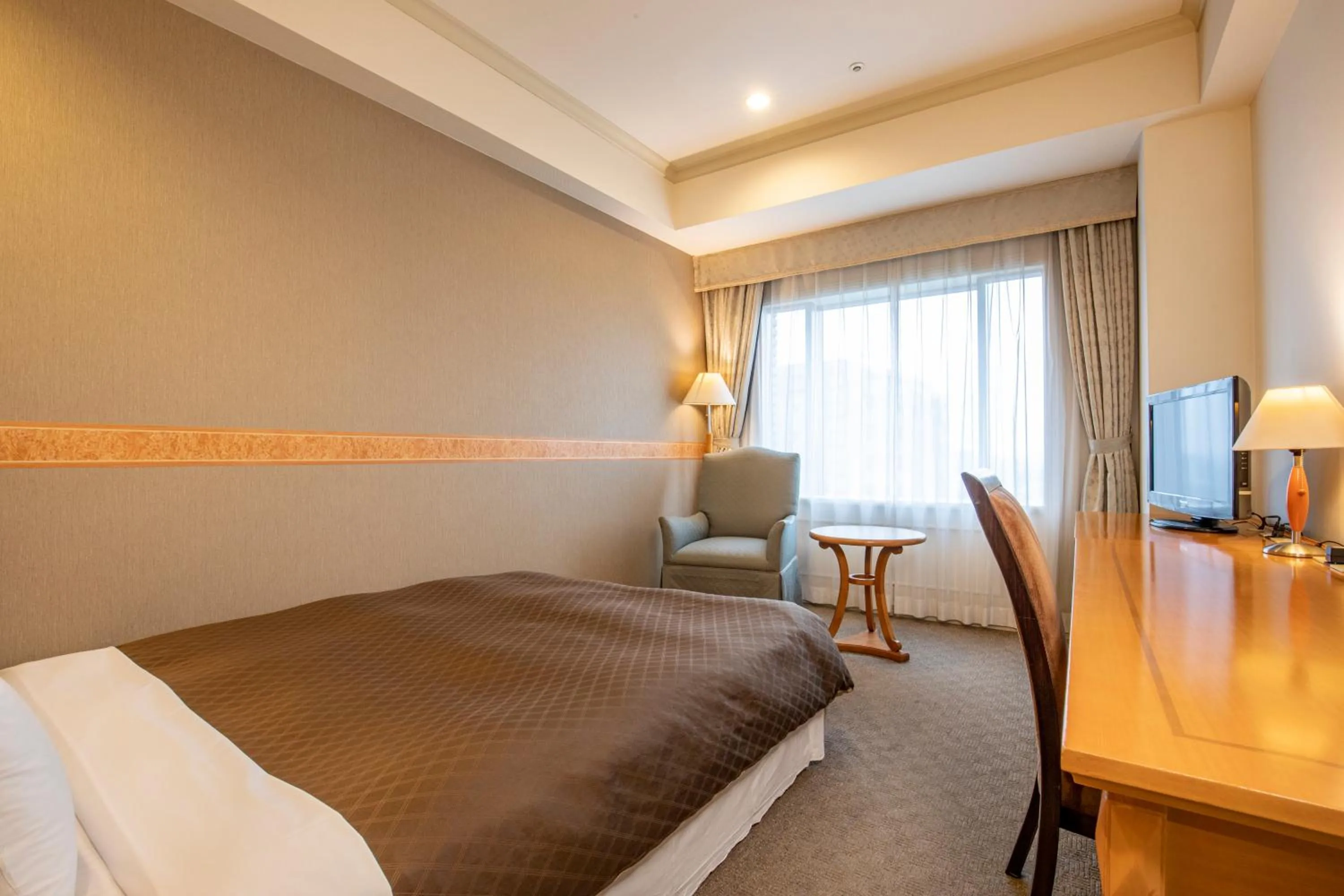 Bed in Hotel Cadenza Tokyo