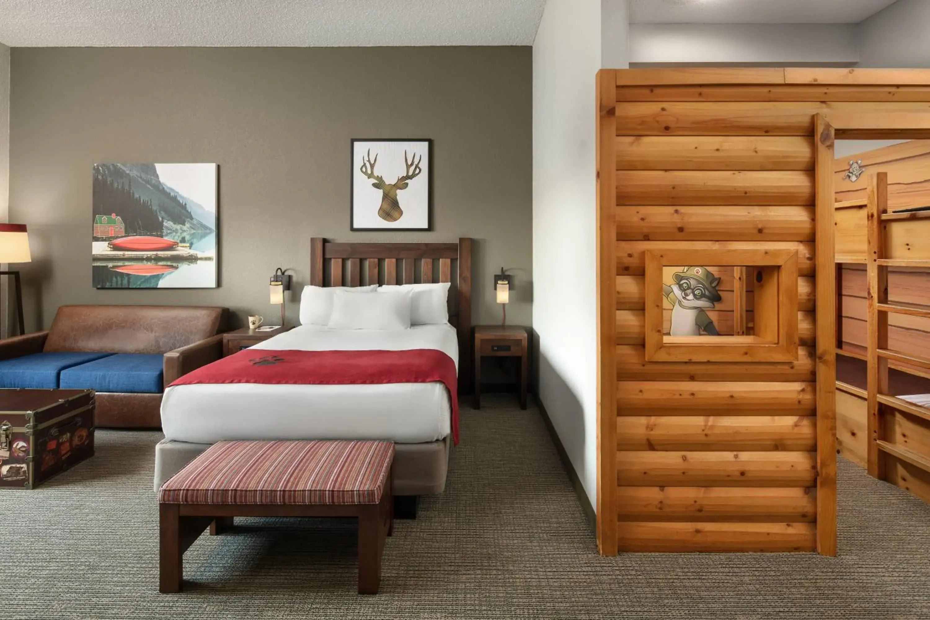 Bed in Great Wolf Lodge - Cincinatti / Mason OH