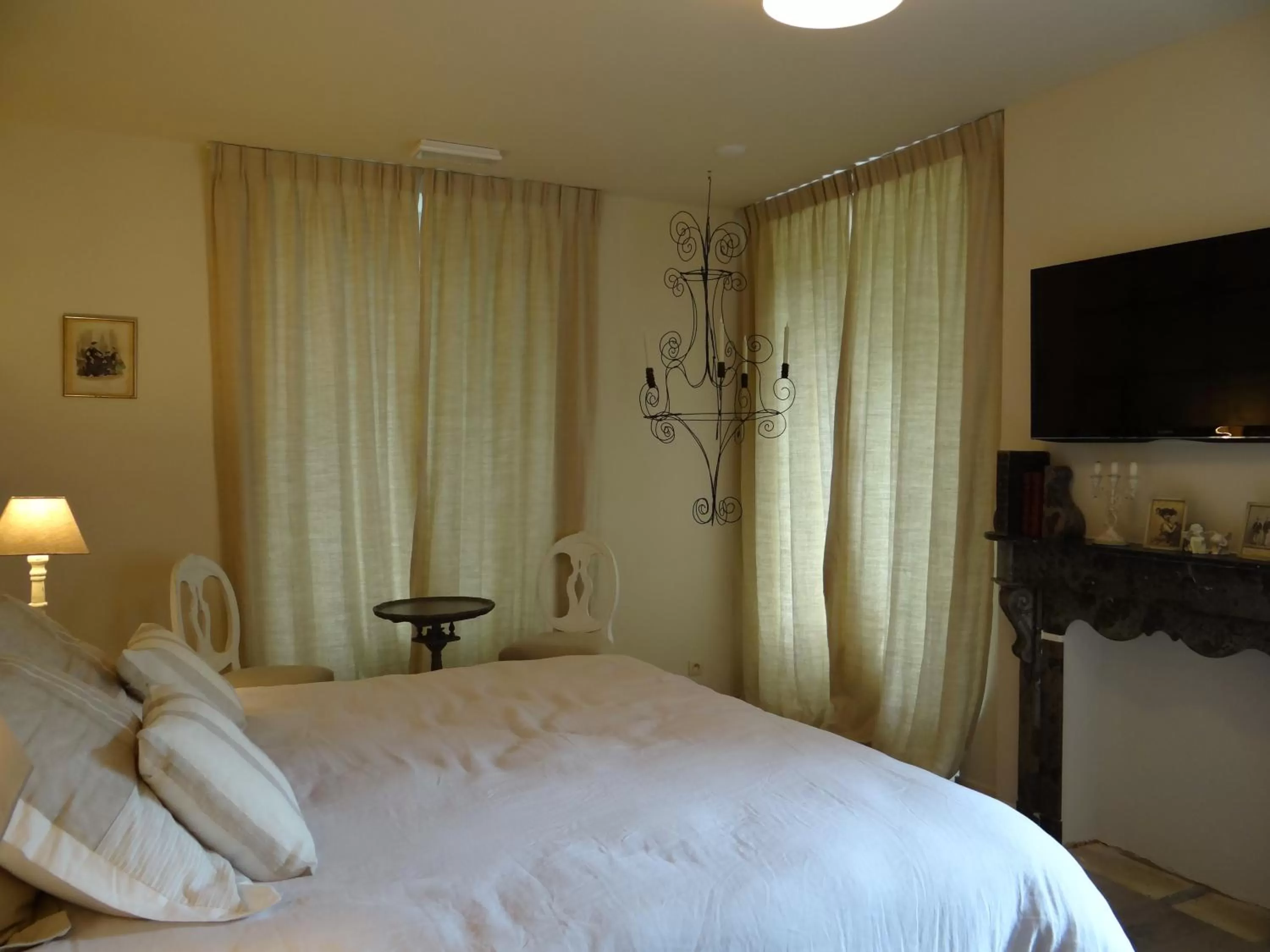 Bed in B&B Les Tilleuls