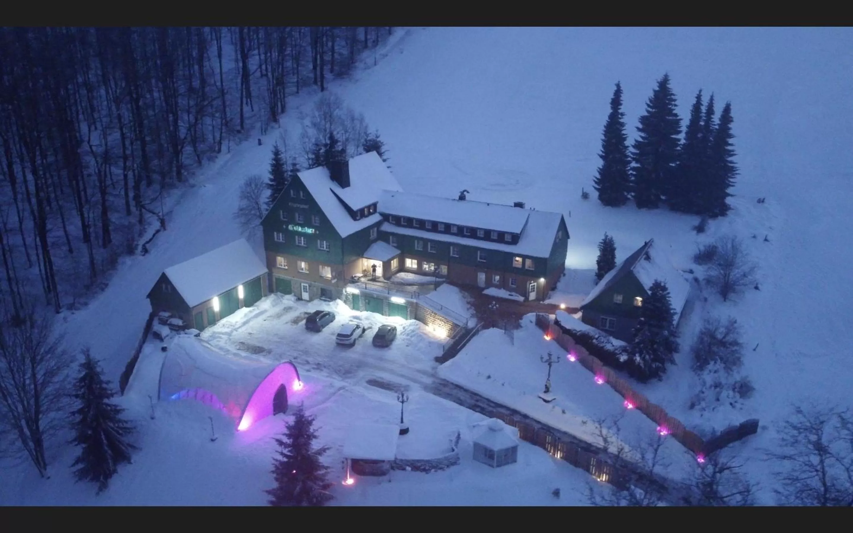 Property building in Hotel Waldeslust