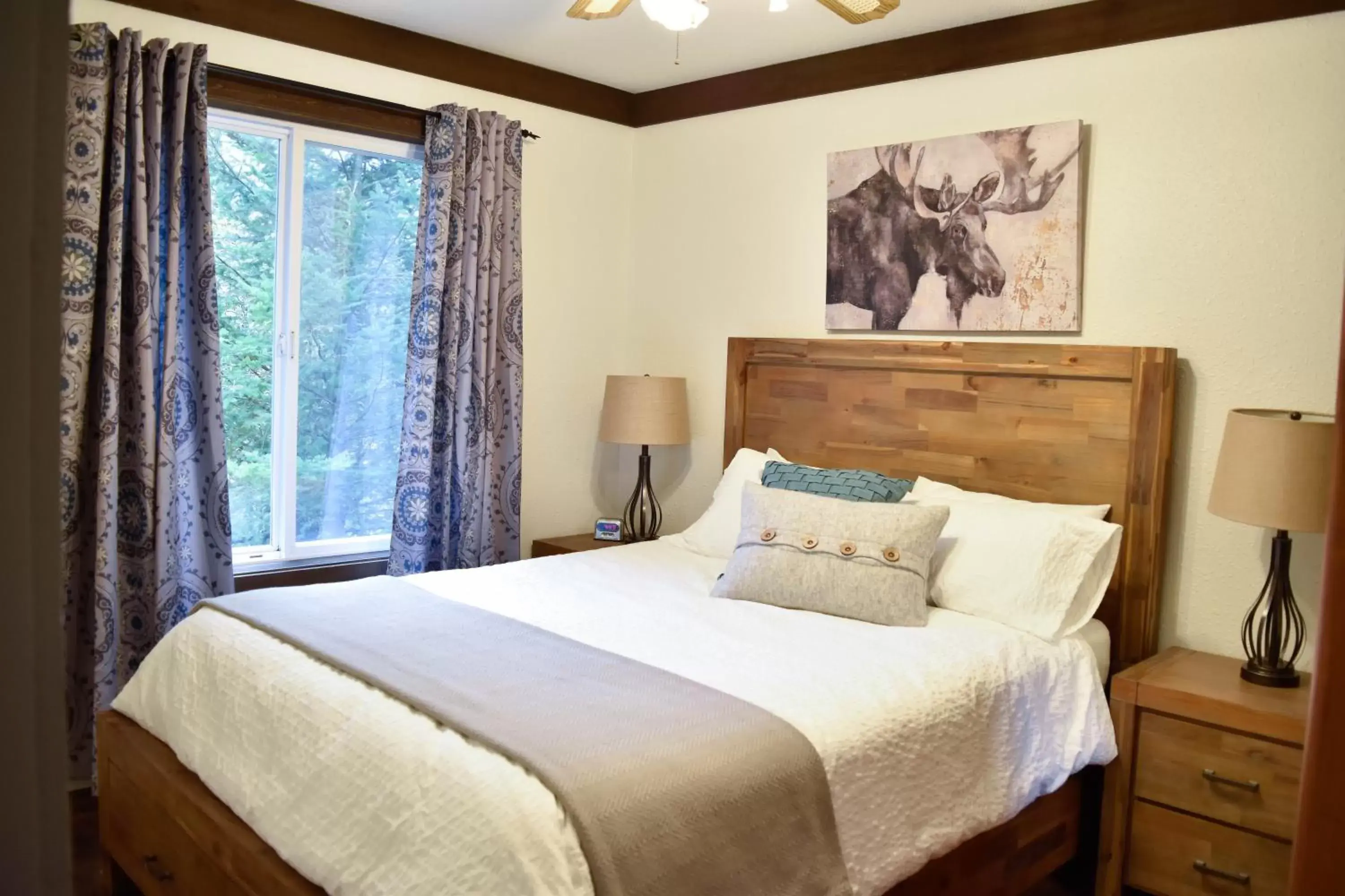 Bedroom, Bed in Bramblebank Cottages
