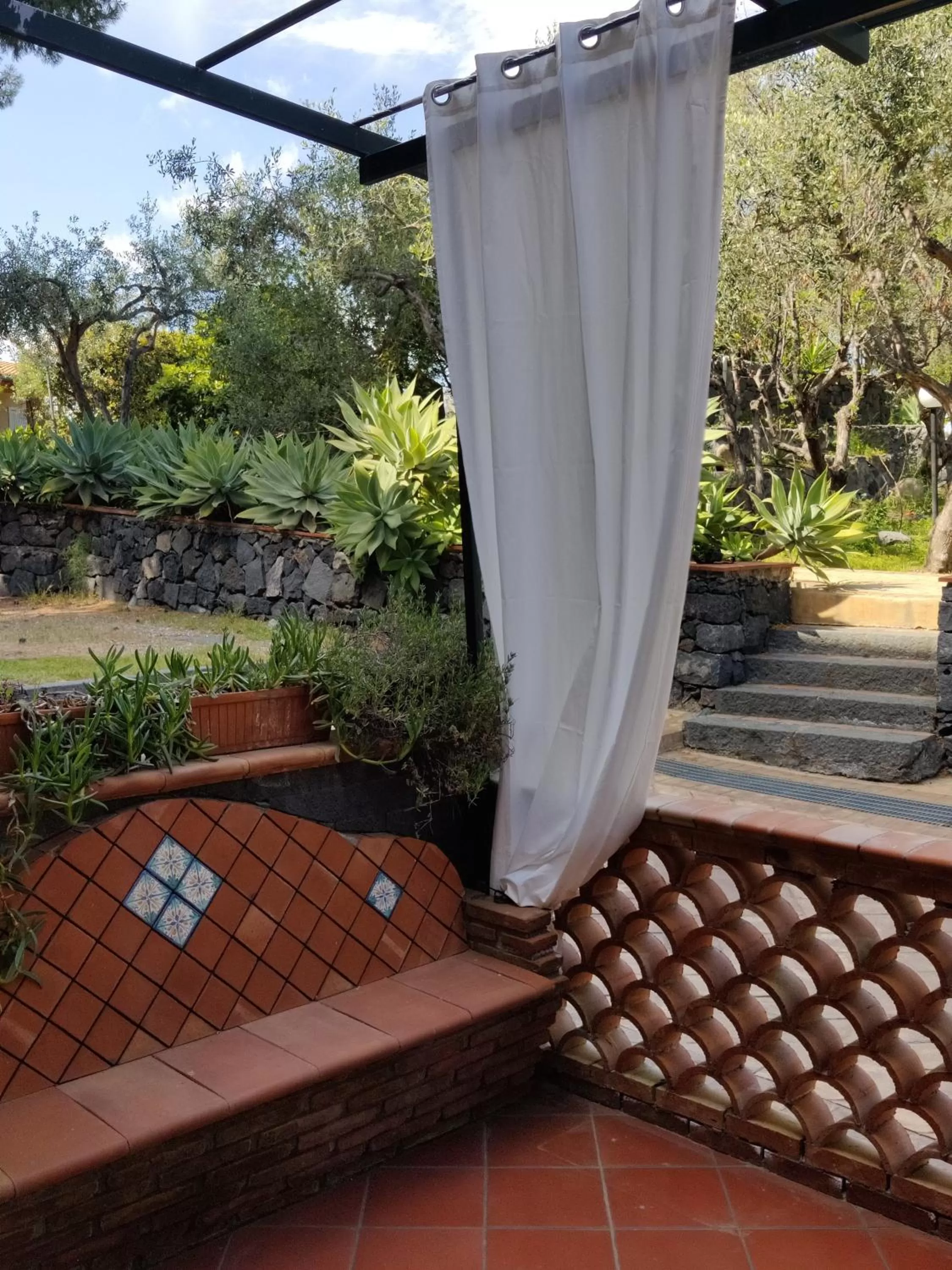 Patio in Villa delle Palme