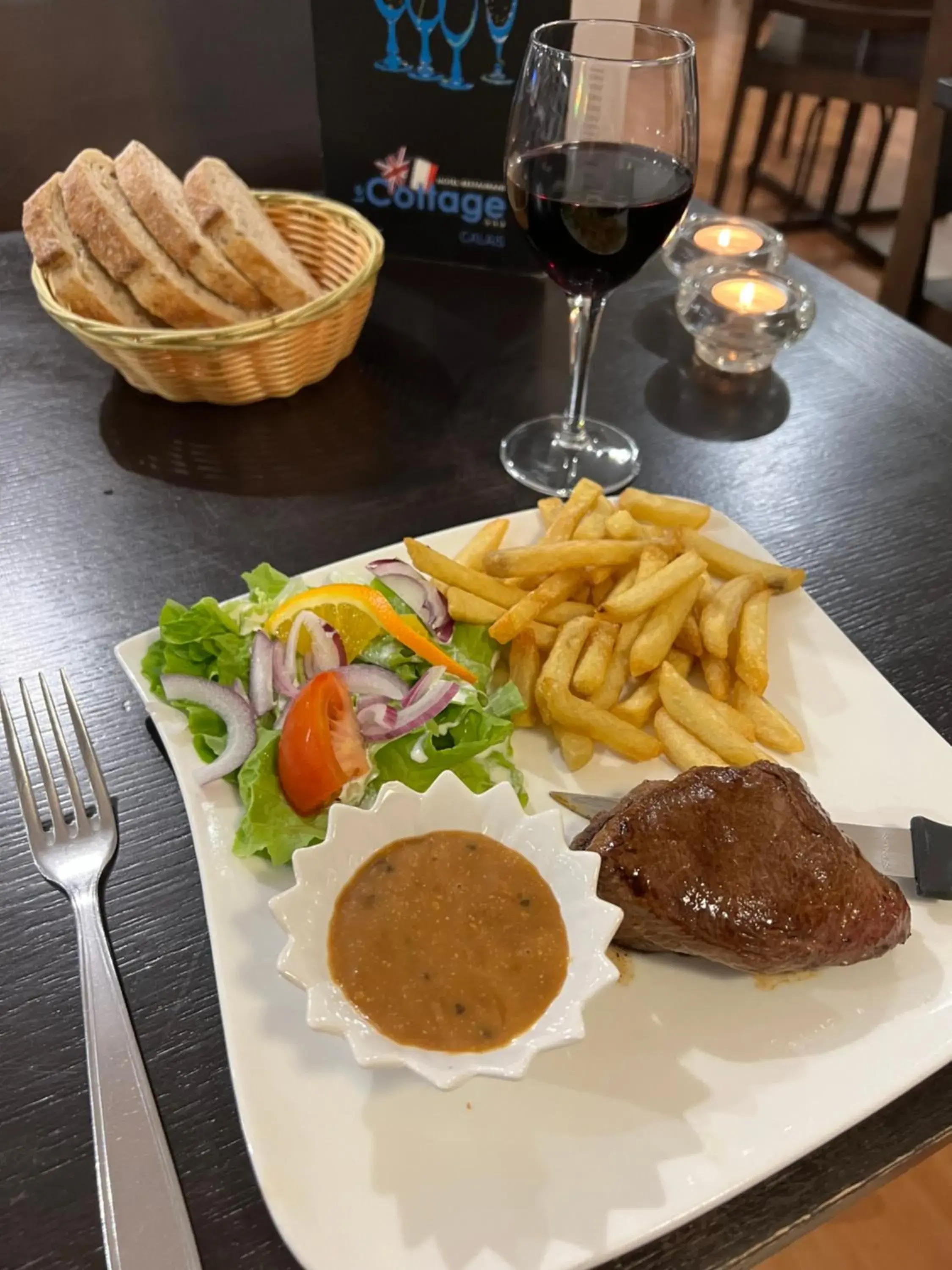 Food in Logis Cottage Hôtel Food in Logis Cottage Hôtel