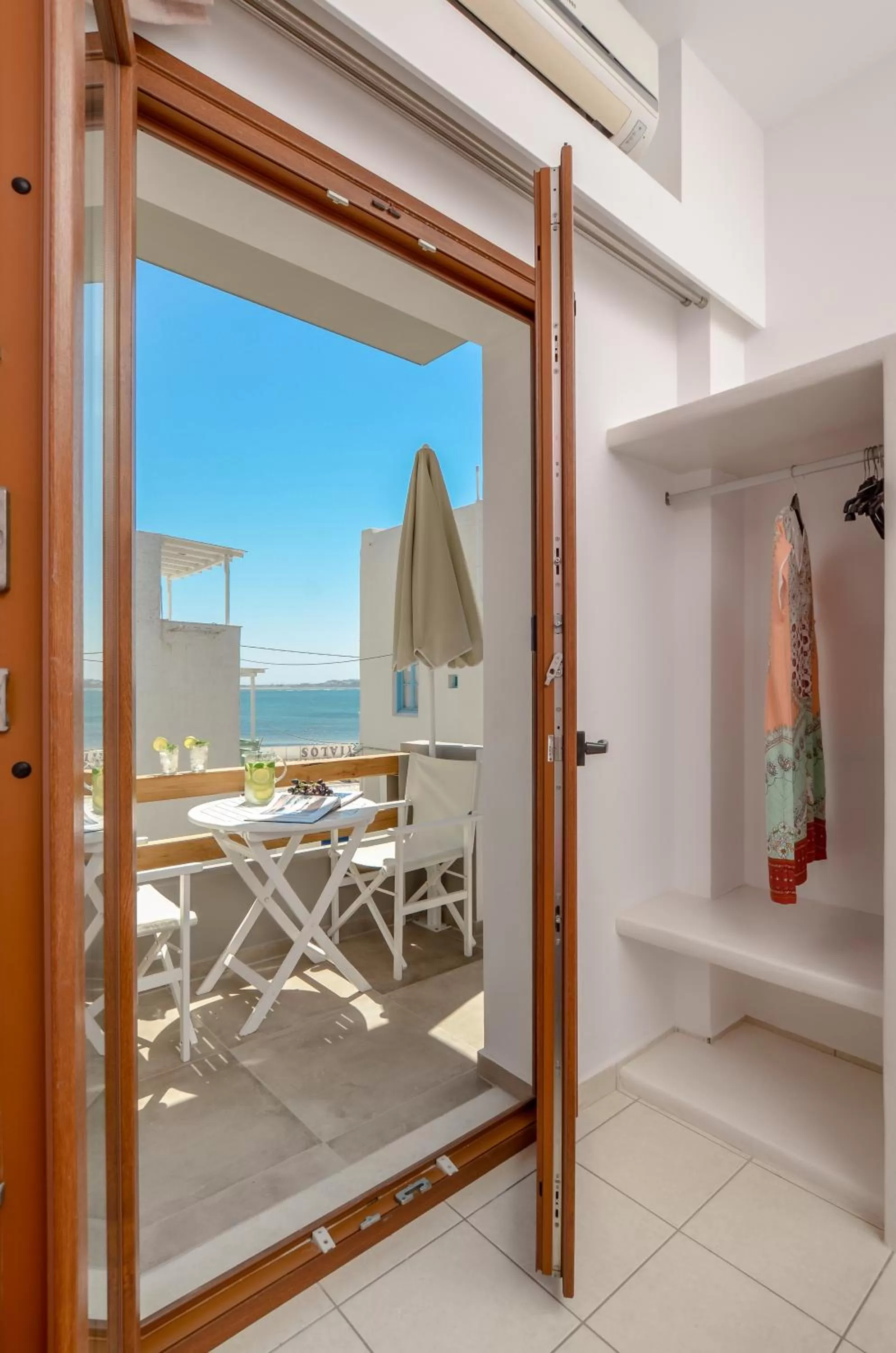 Sea view in Panormos Hotel and Studios