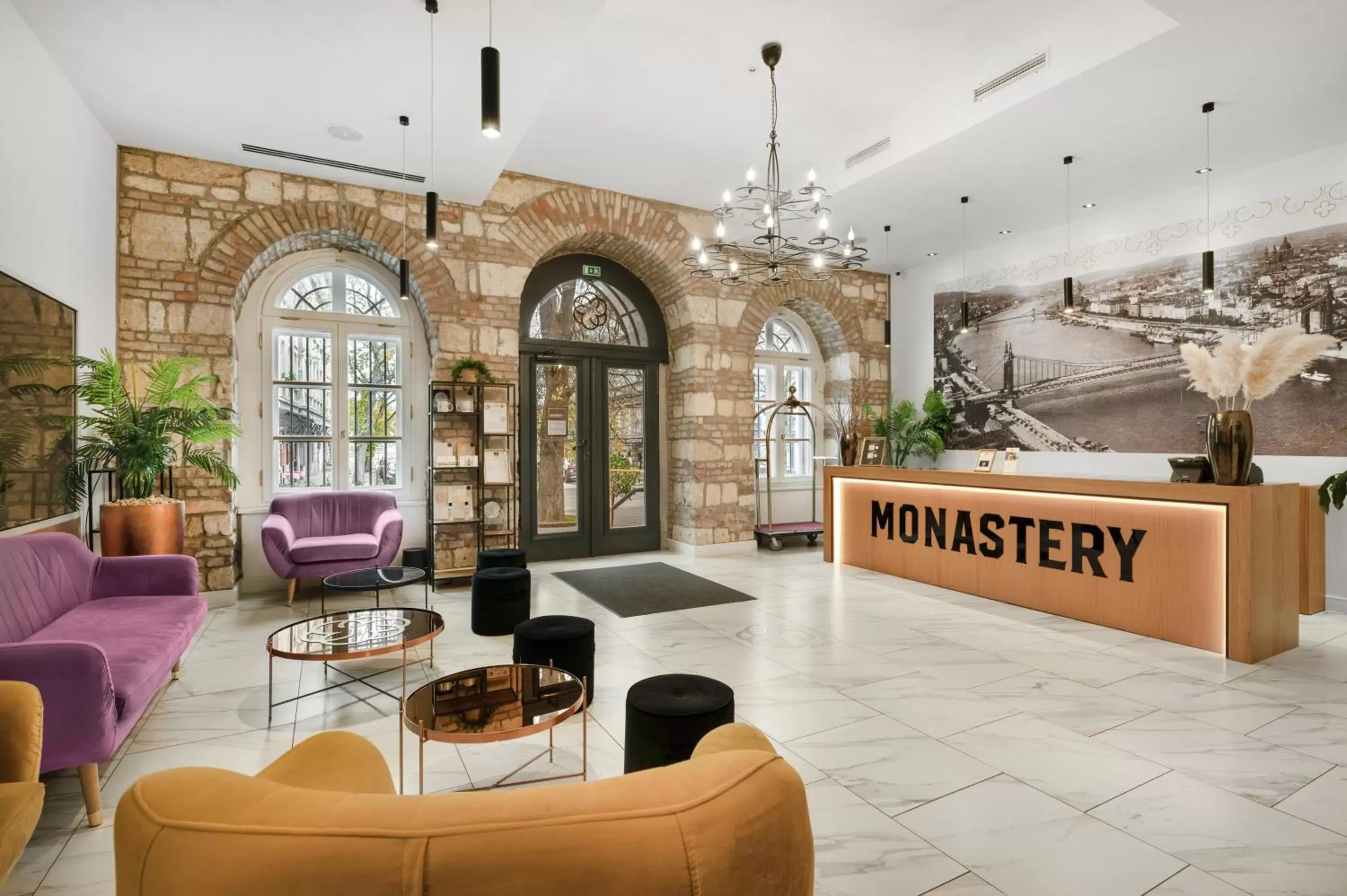 Lobby or reception, Lobby/Reception in Monastery Boutique Hotel Budapest