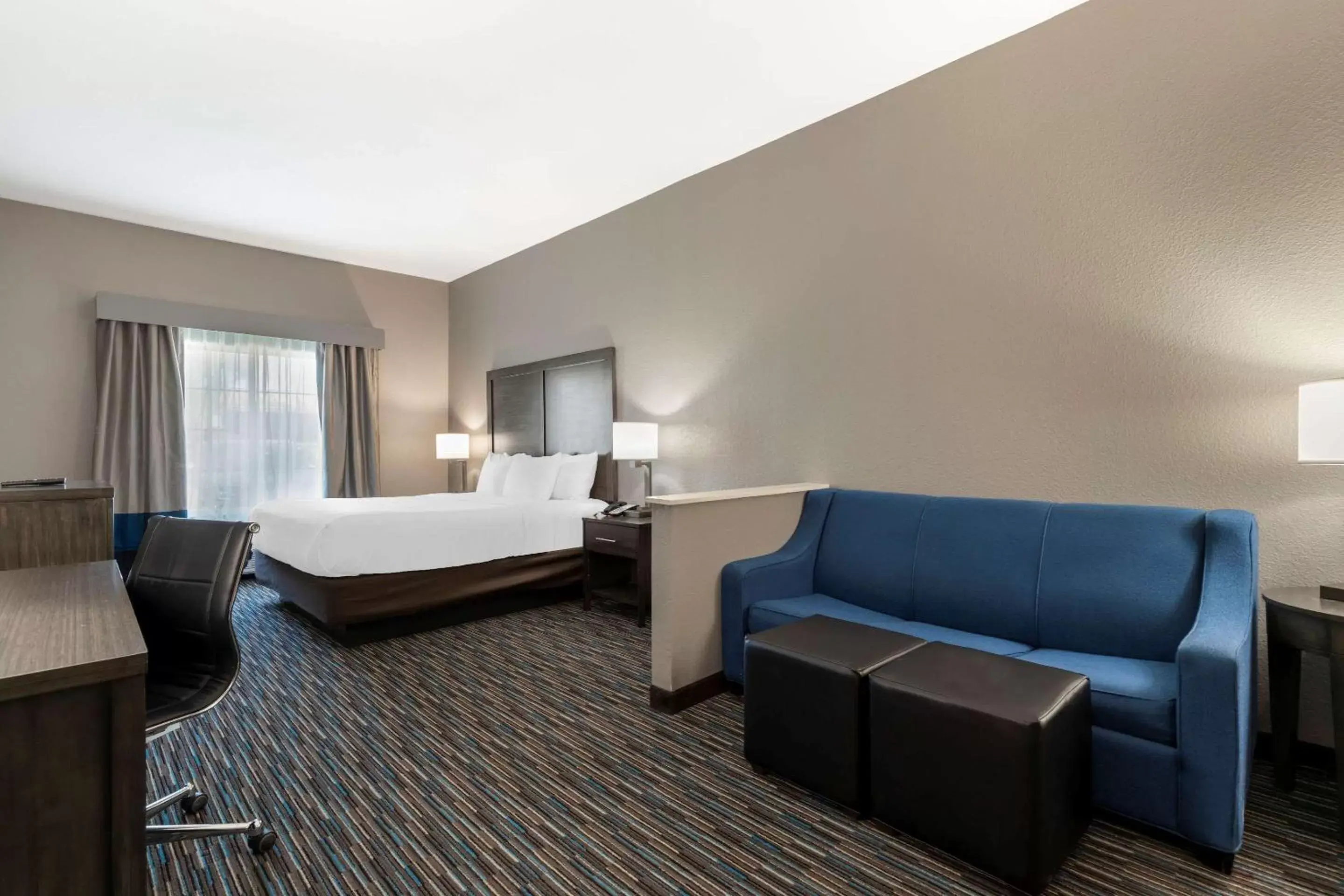 King Suite - Non-Smoking in Comfort Inn & Suites Near Medical Center King Suite - Non-Smoking in Comfort Inn & Suites Near Medical Center