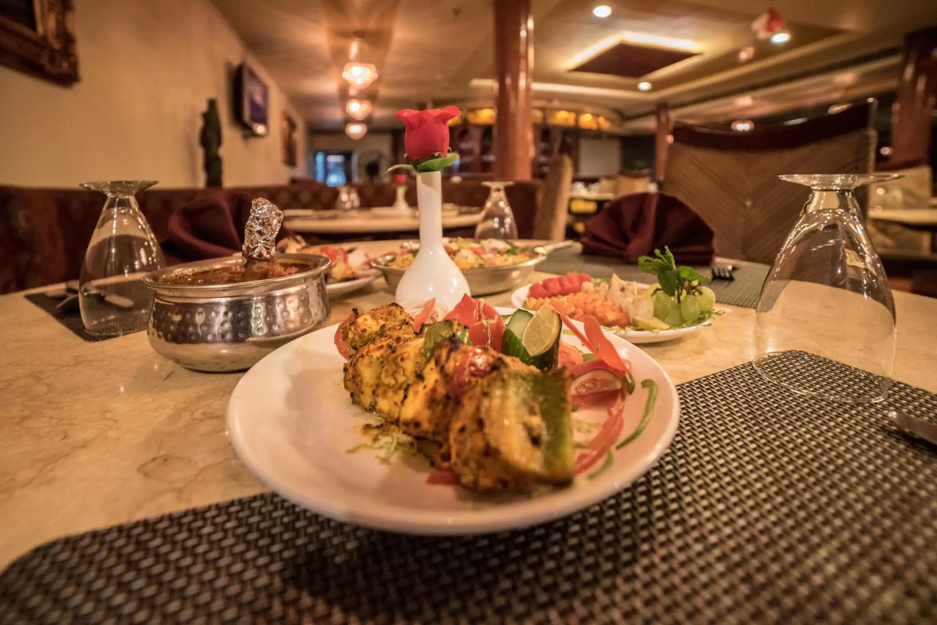 Meals in Chokhi Dhani - The Palace Hotel