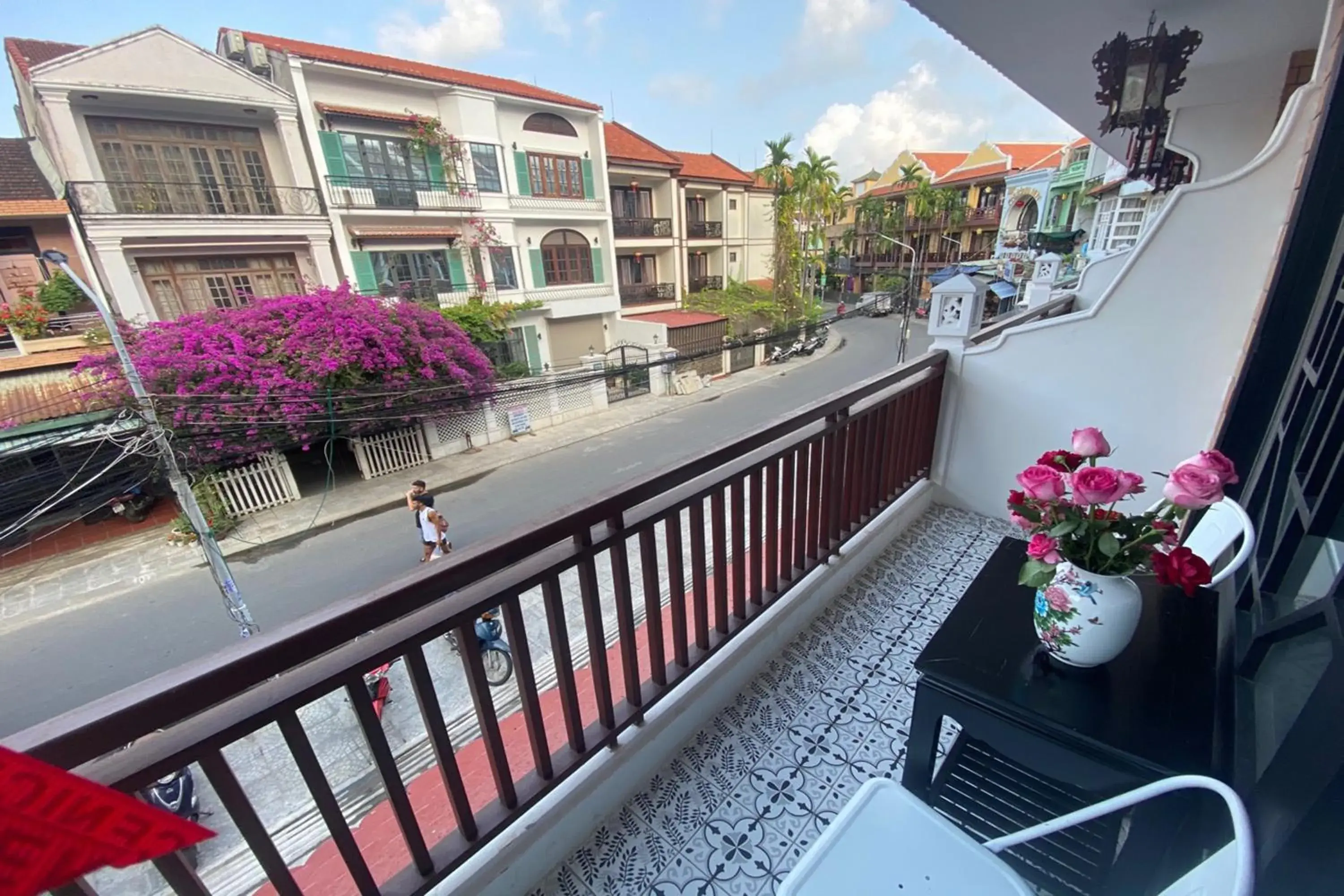 Balcony/Terrace in Thanh Binh Central Hotel