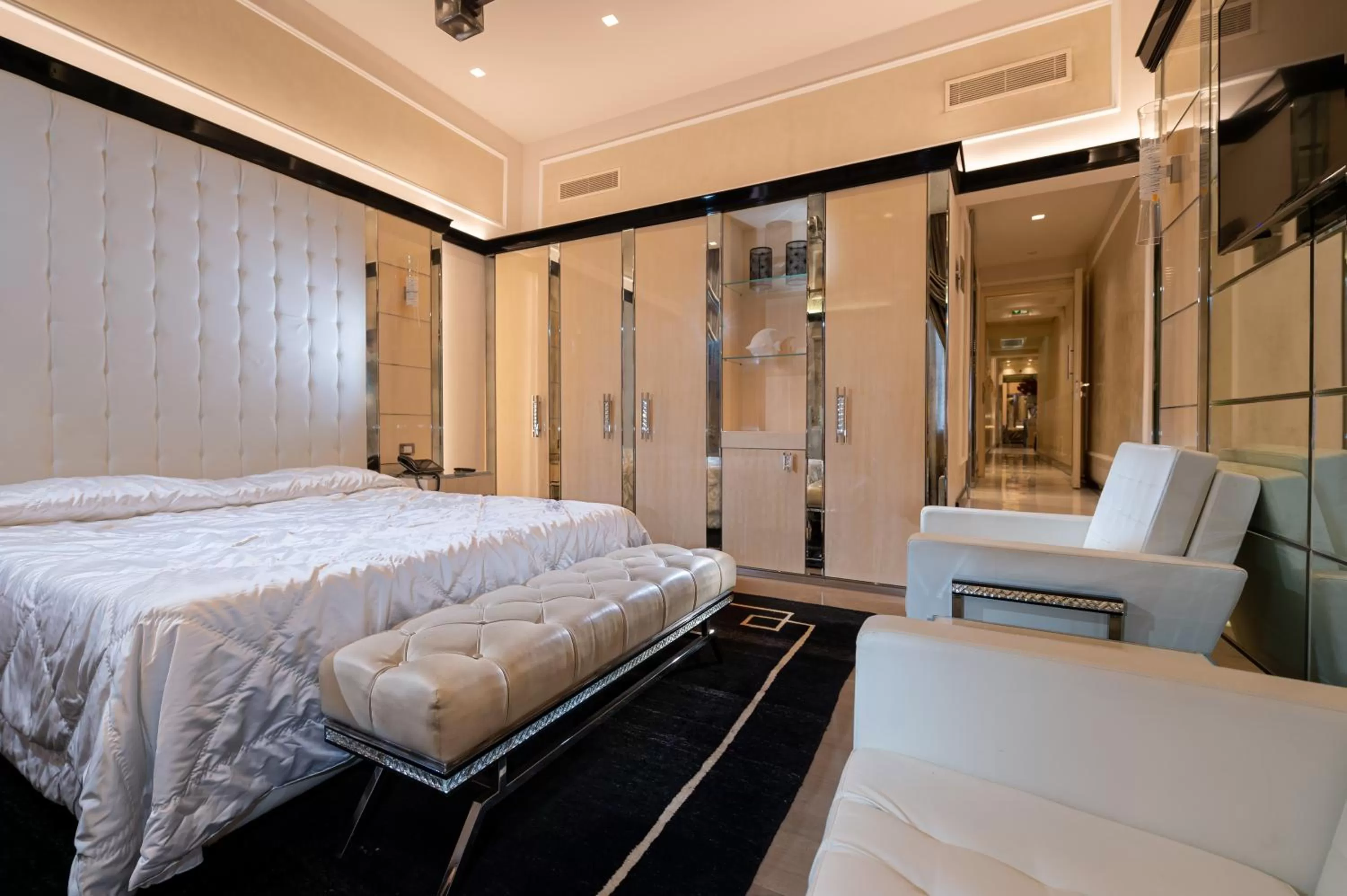 Bed in Hotel Palazzetto Madonna